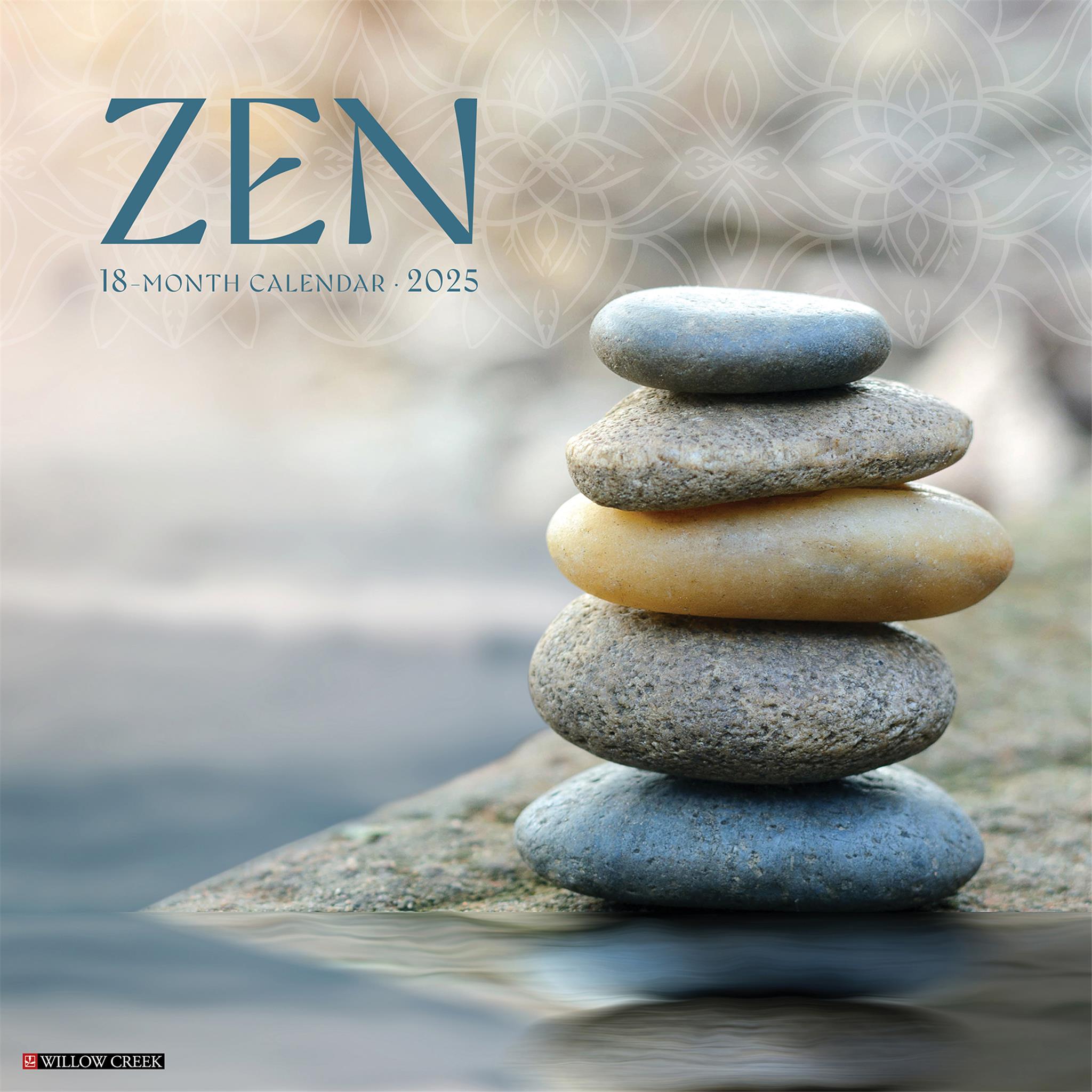 Zen Wall 2025 Calendar