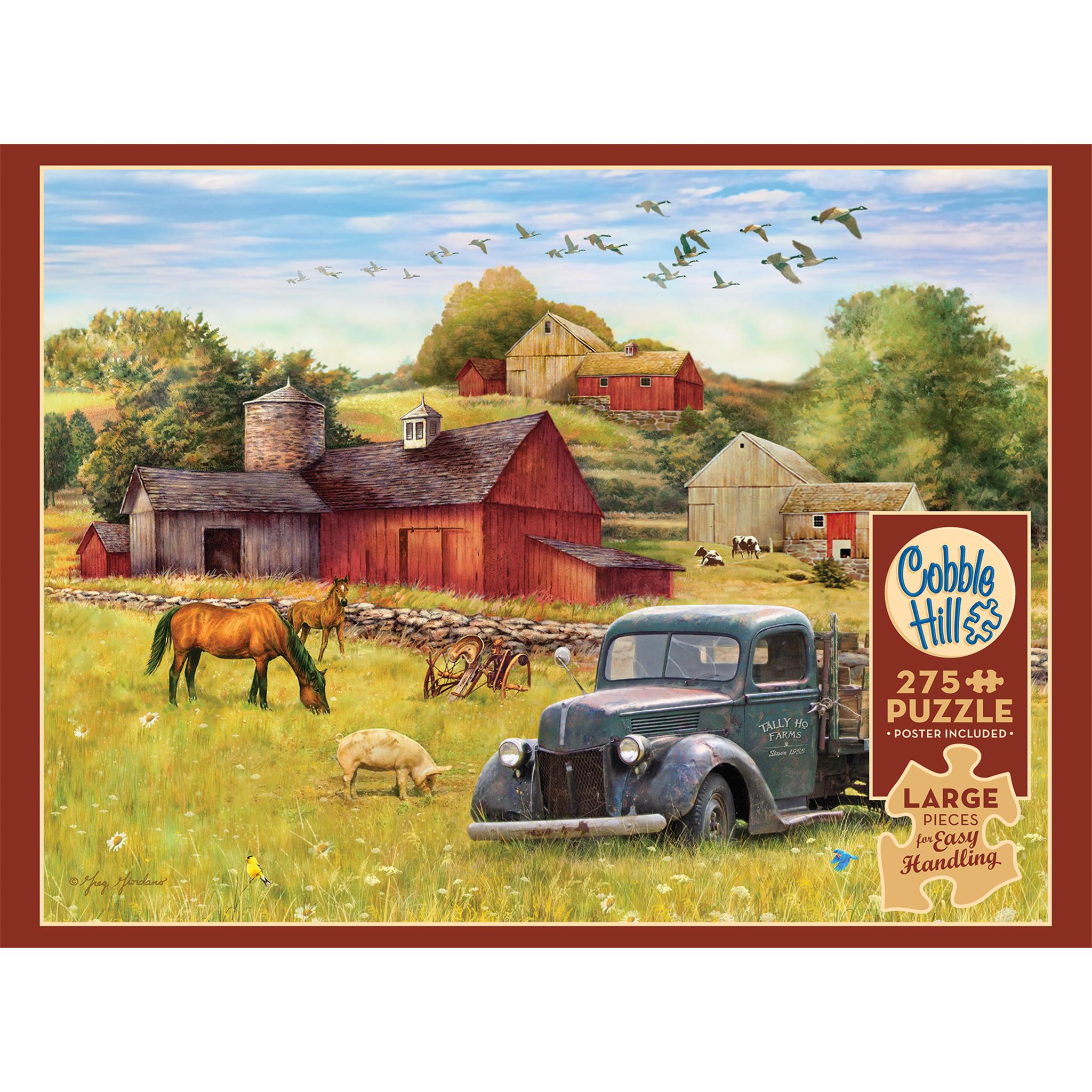 Summer Afternoon on the Farm 275 Piece Puzzle Cobble Hill product image