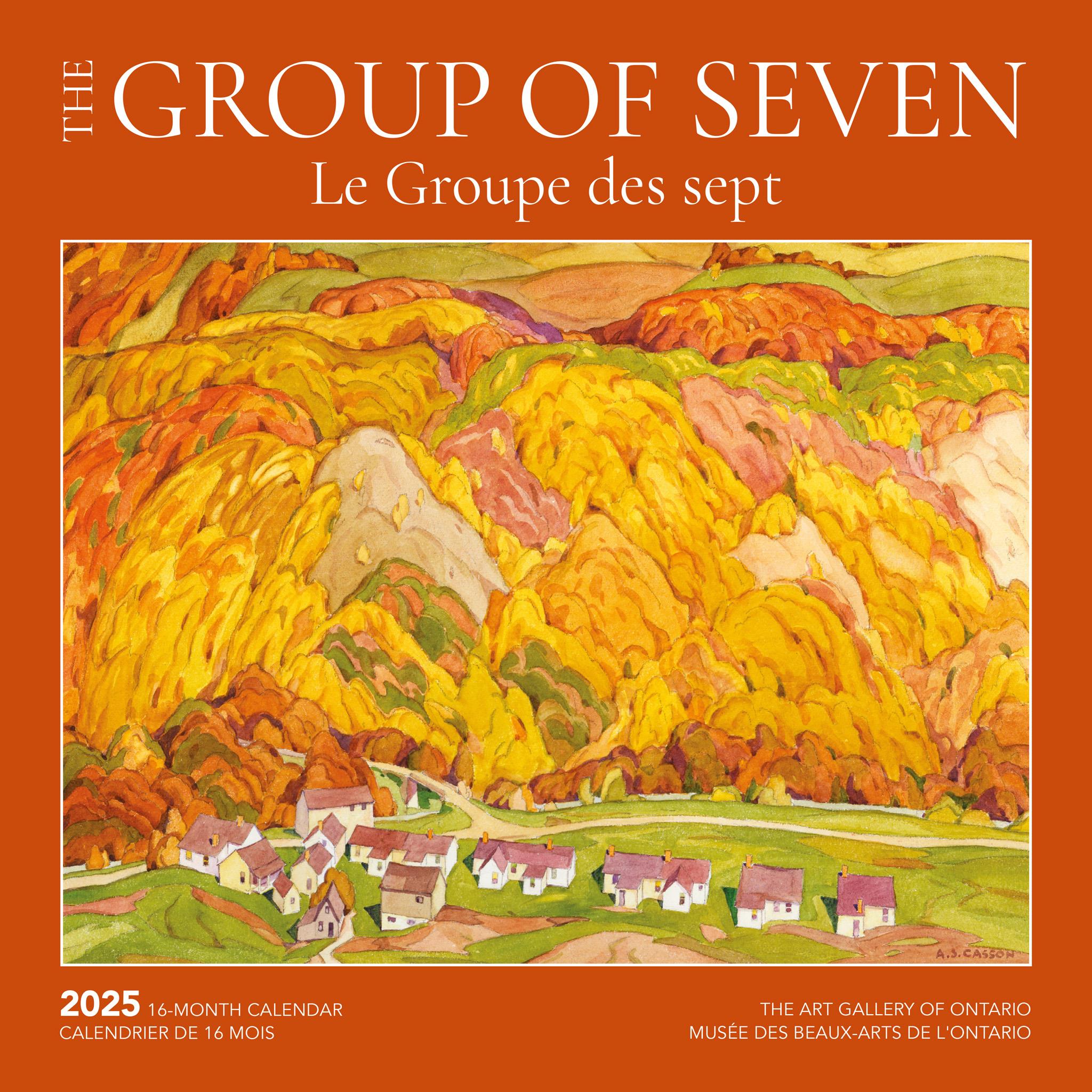 Group Of Seven AGO Medium Mini 2025 Calendar