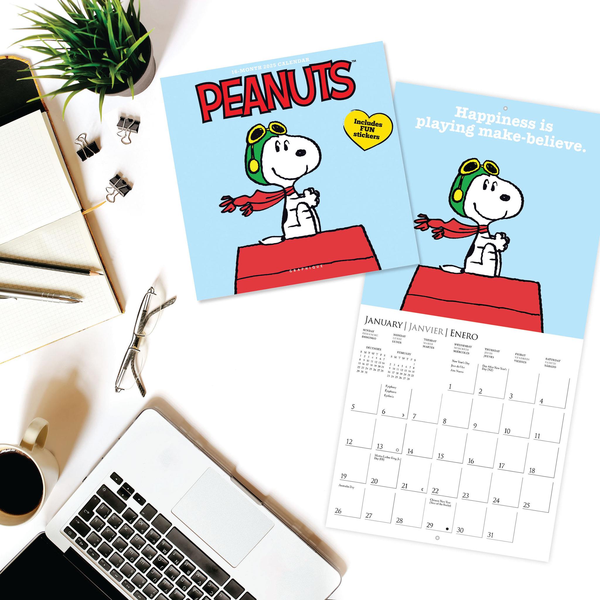 Peanuts Mini 2025 Calendar - Online Exclusive