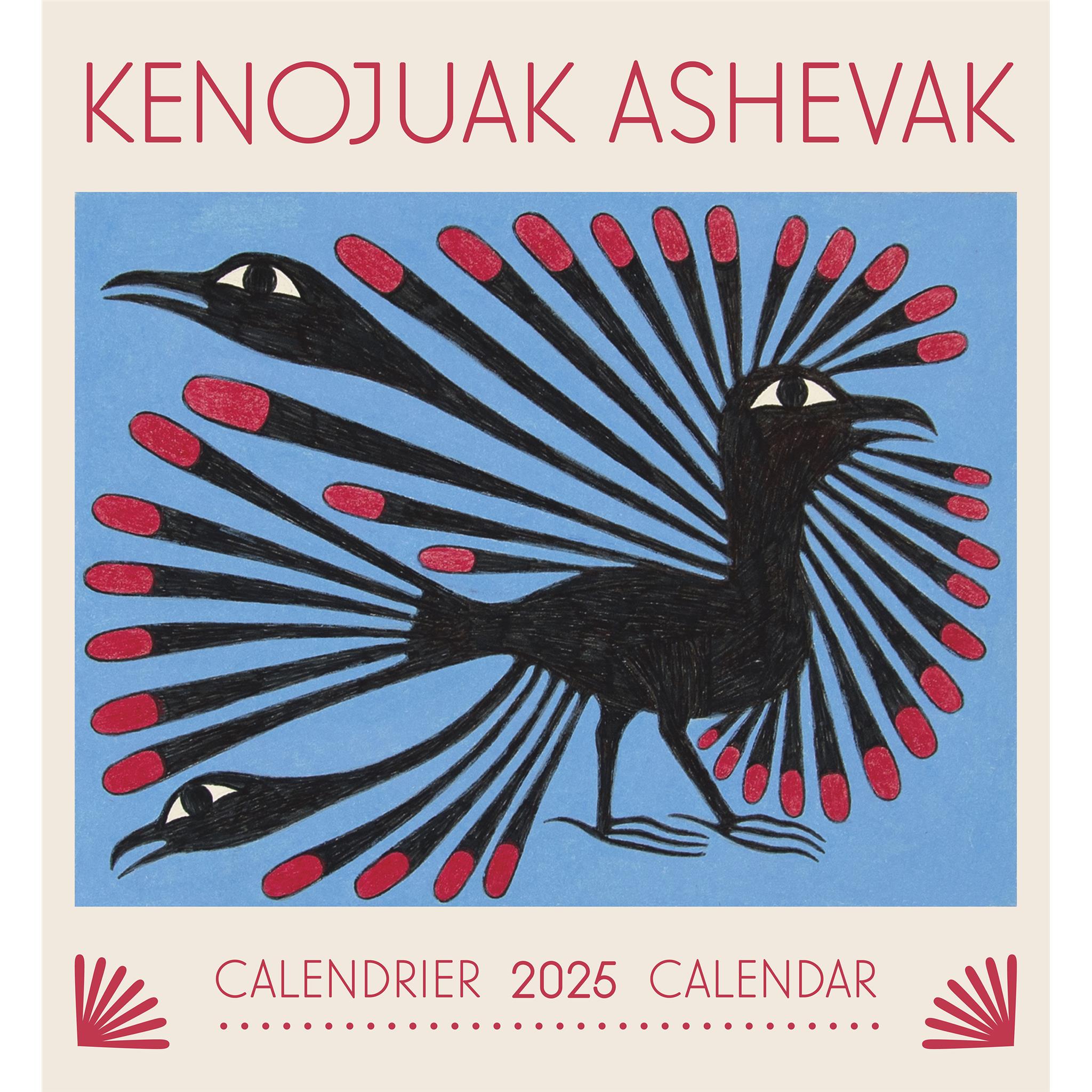 Kenojuak Ashevak Wall 2025 Calendar