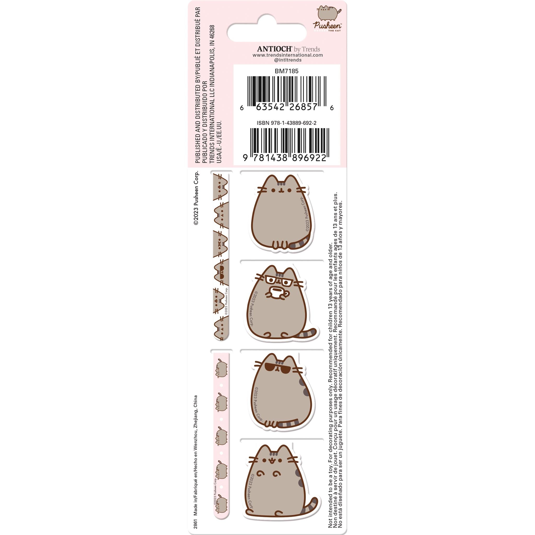 Pusheen The Cat Page Clips Calendar