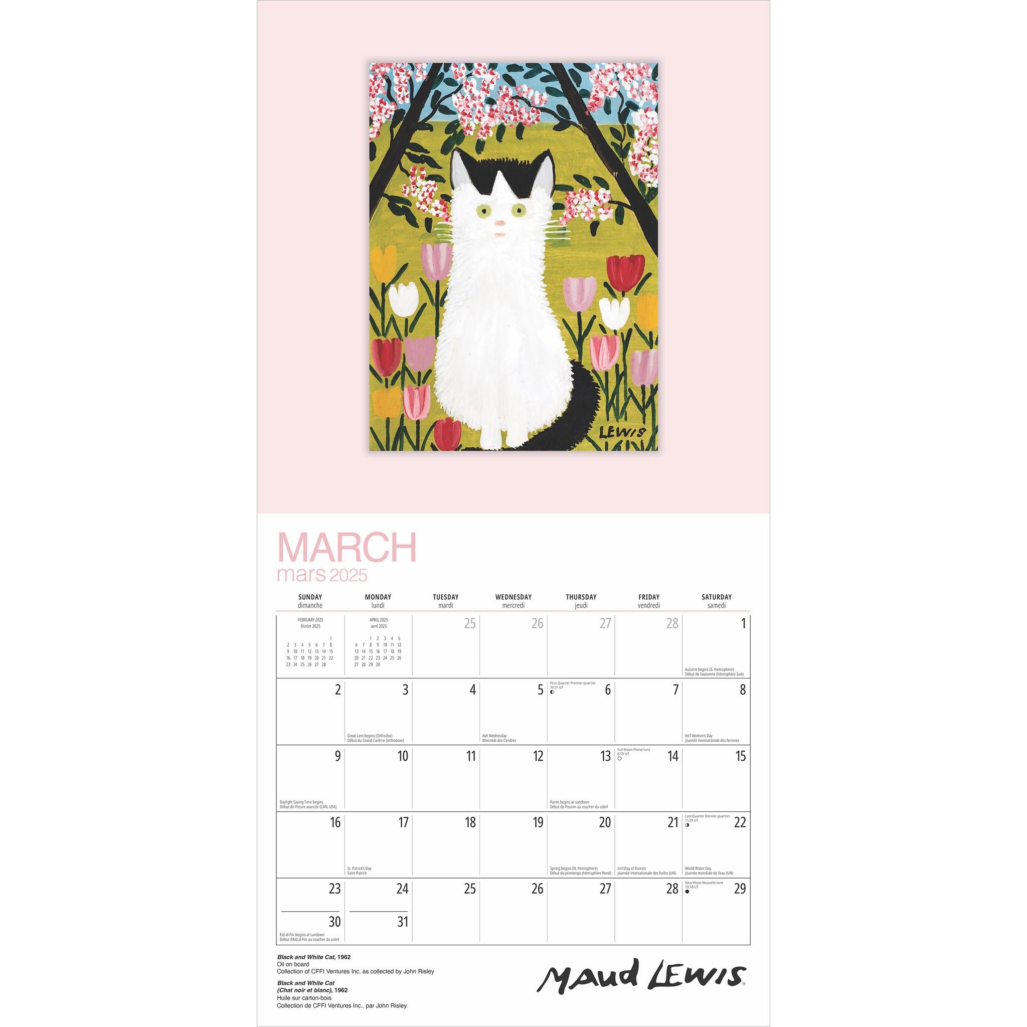 Maud Lewis Wall 2025 Calendar