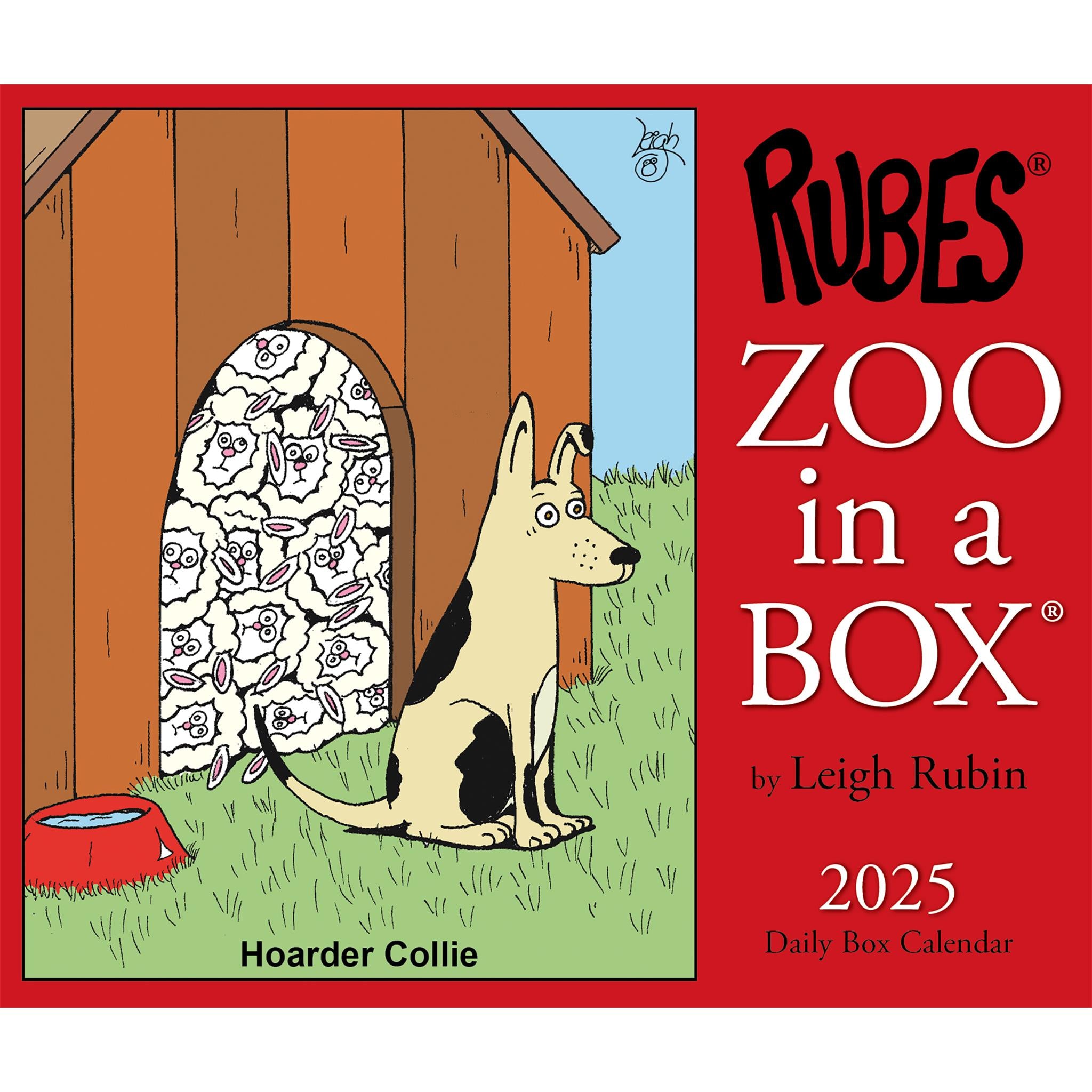 Zoo In A Box Rubes Box 2025 Calendar - Online Exclusive