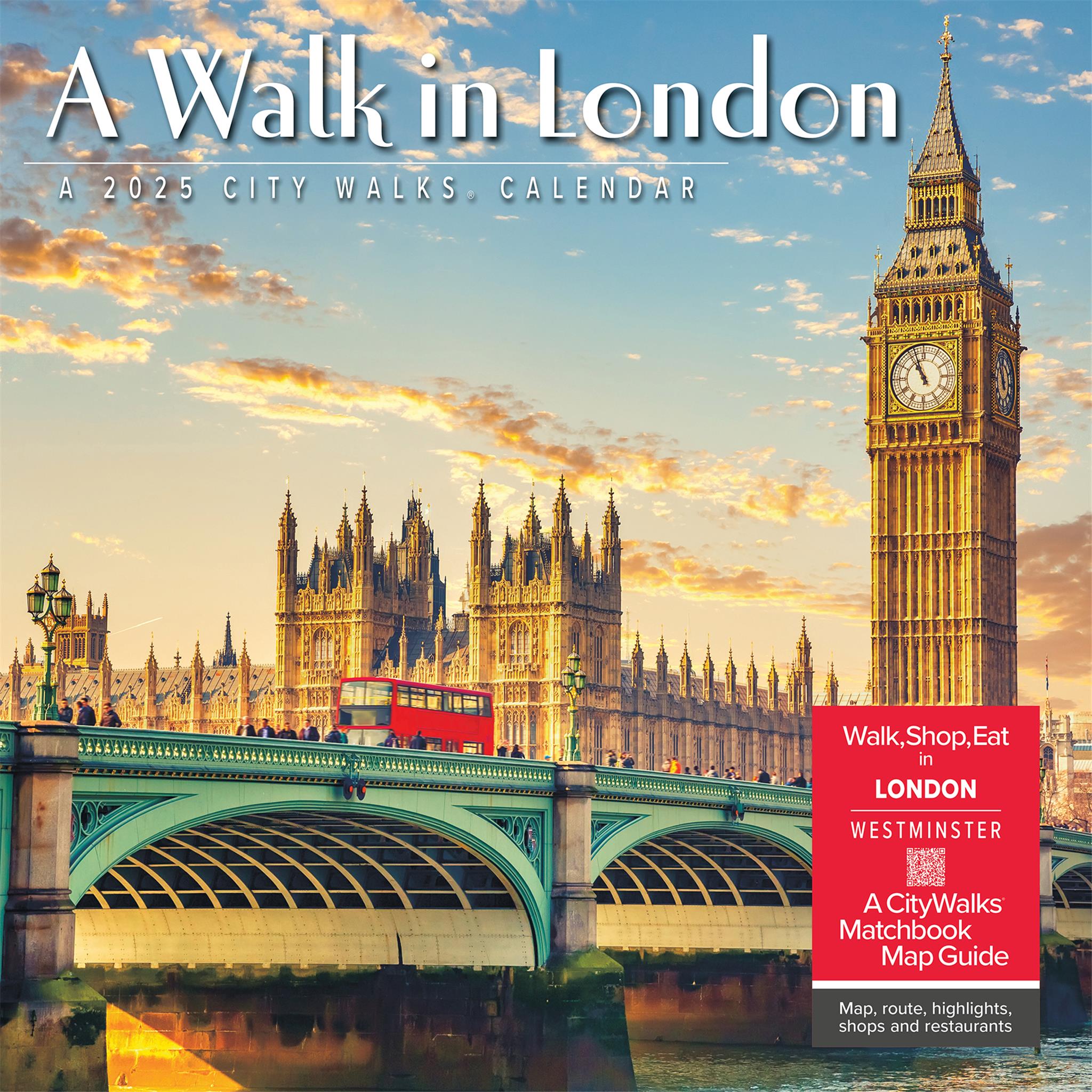 Walk In London Wall 2025 Calendar - Online Exclusive