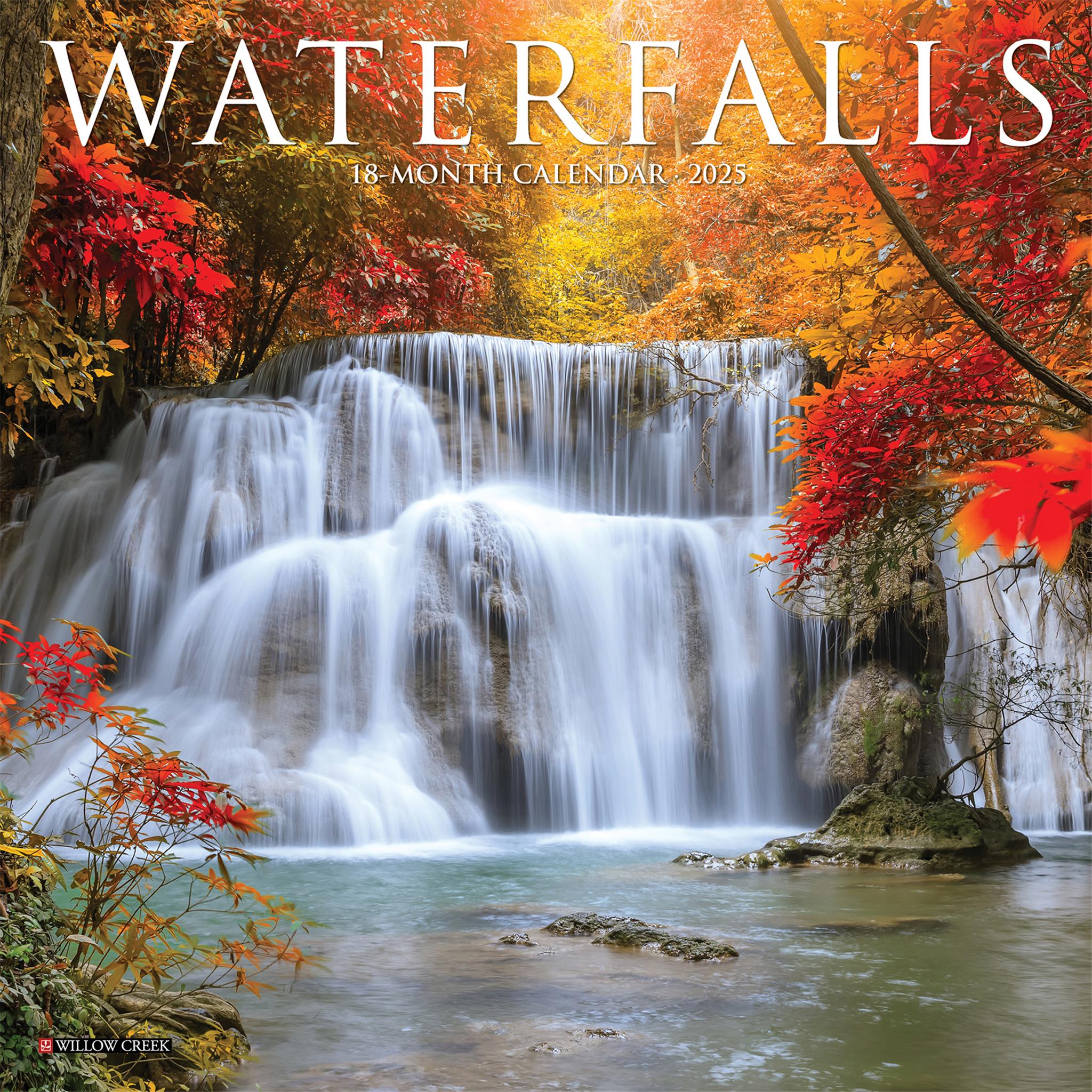 Waterfalls Mini 2025 Calendar - Online Exclusive