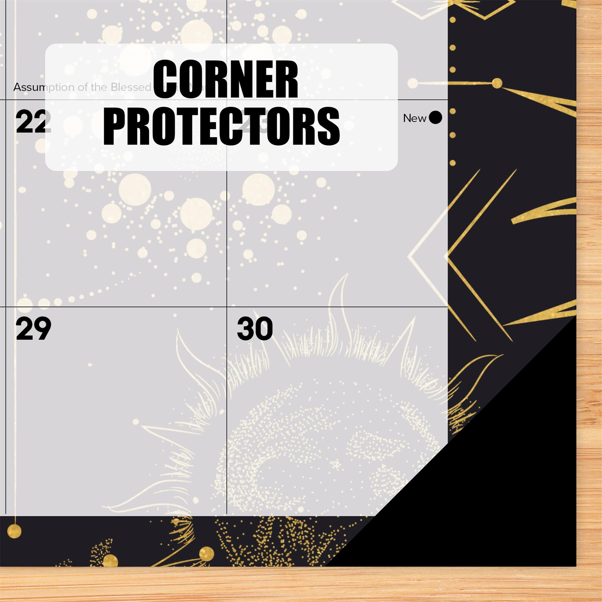 Celestial Small Desk Pad 2025 Calendar