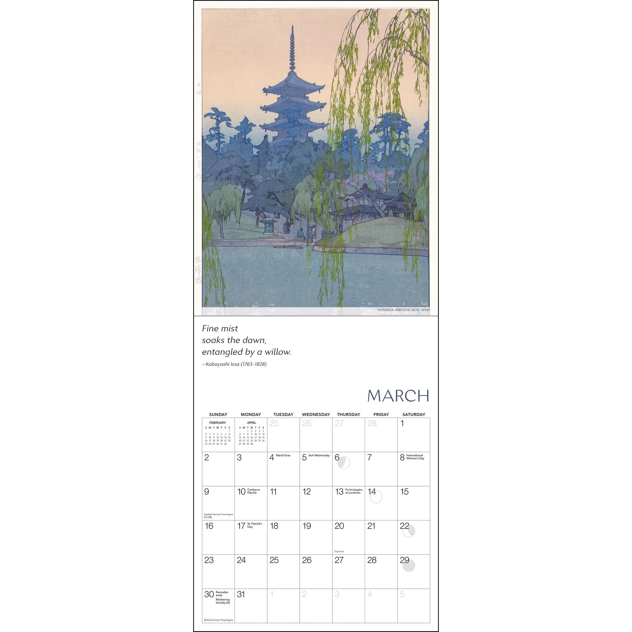 Haiku Big Mini 2025 Calendar