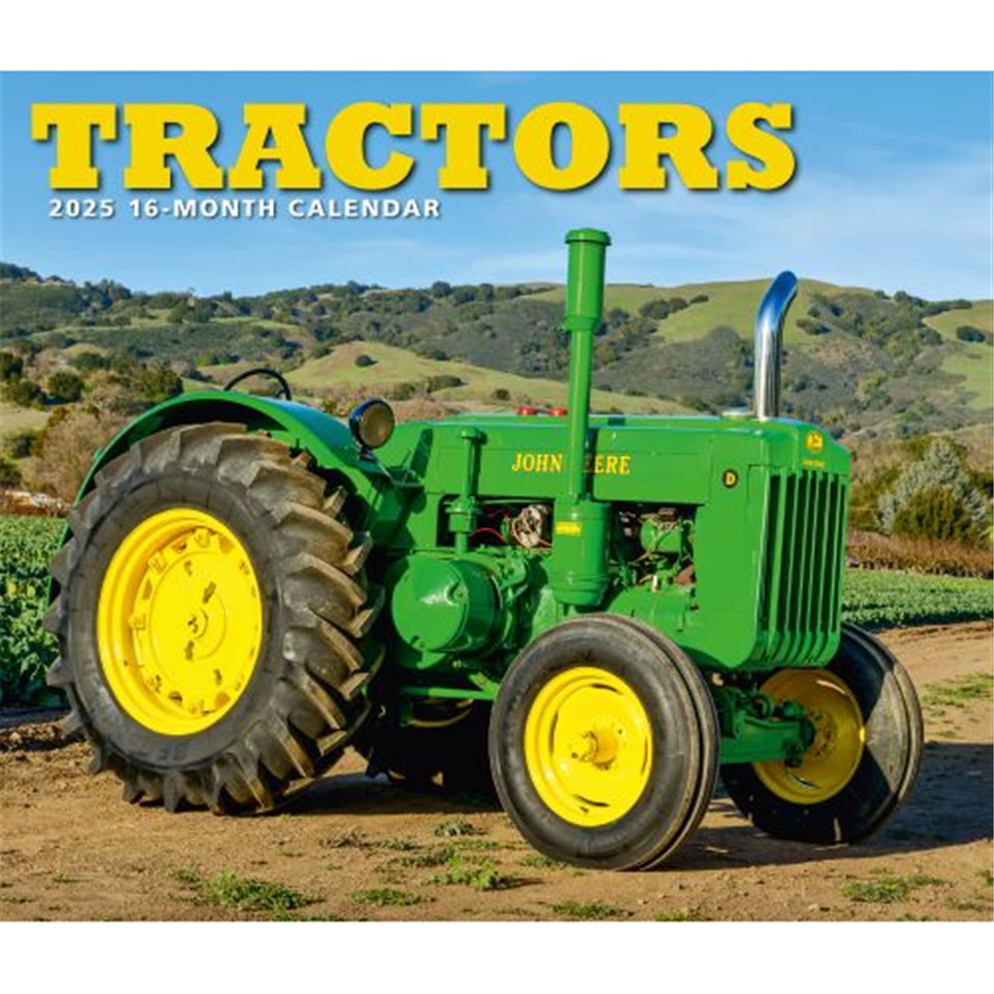 Tractors Deluxe Wall Calendar