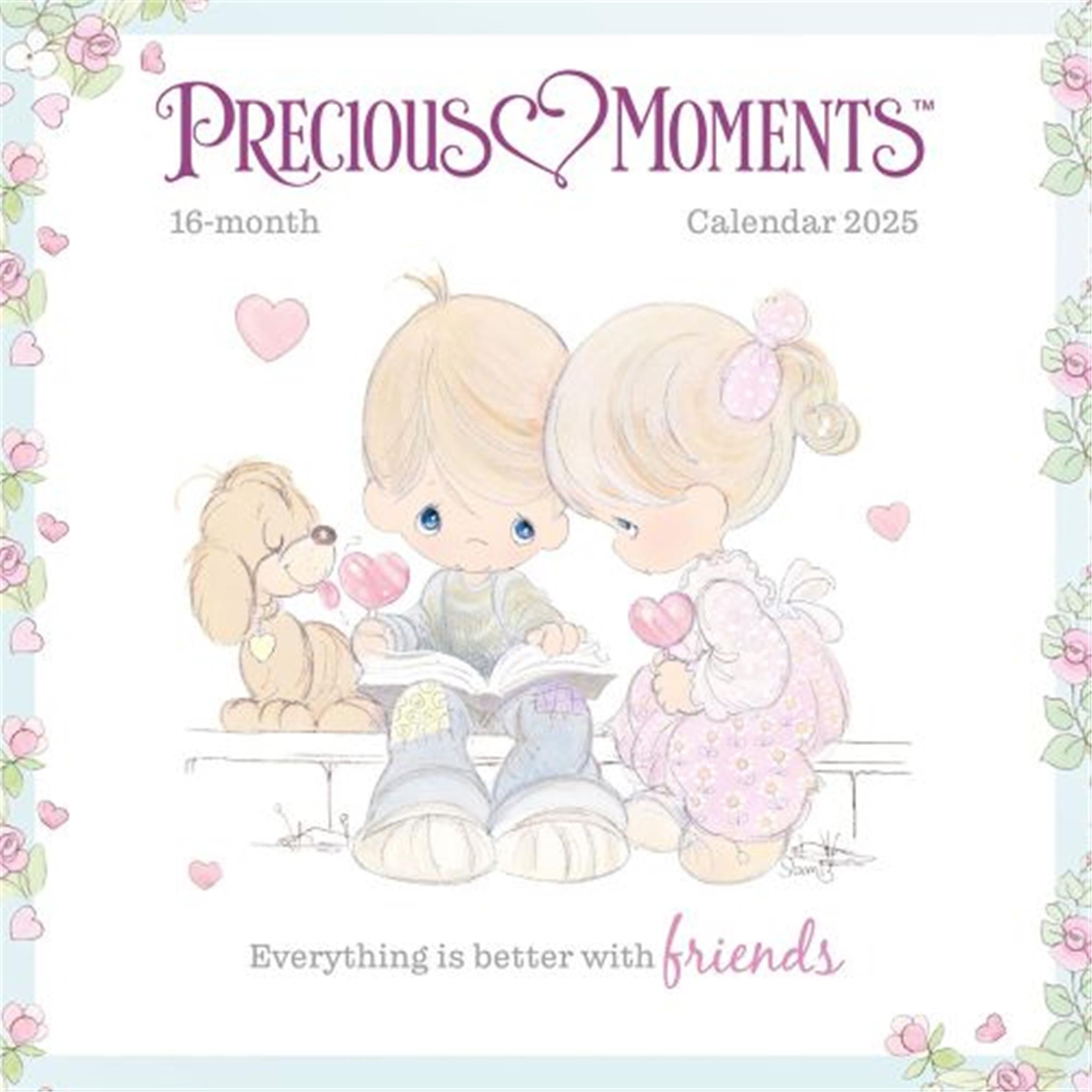 Precious Moments Wall 2025 Calendar