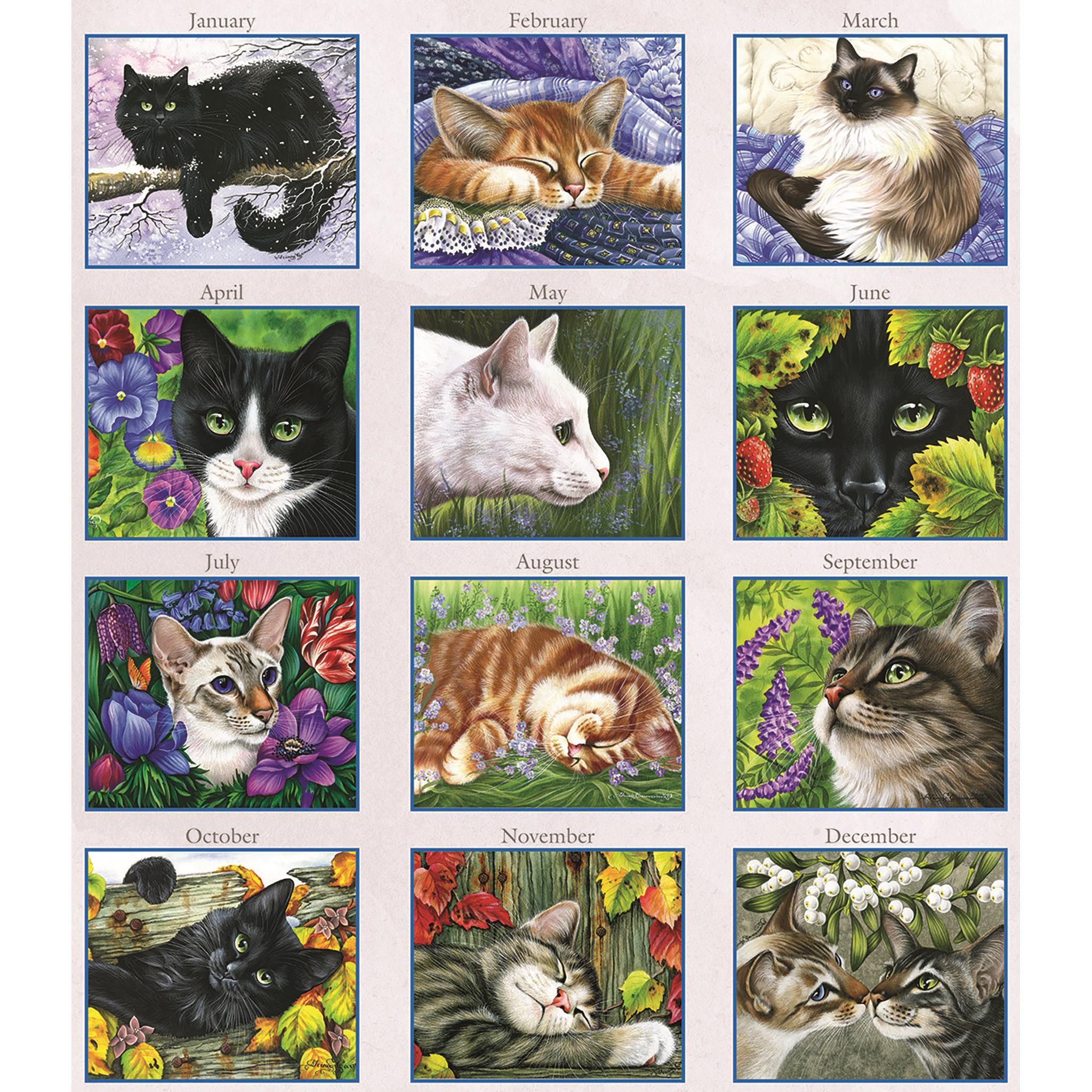 Cats Meow Mini 2025 Calendar