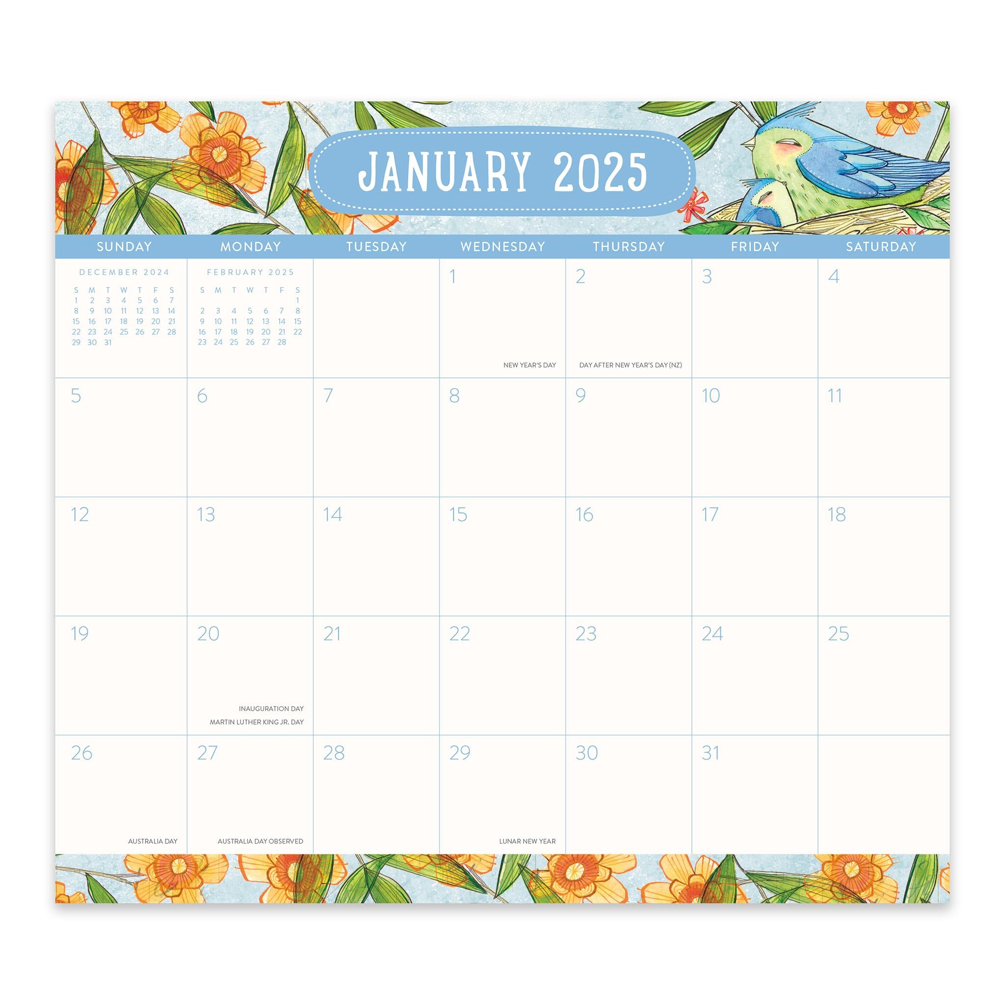 Where Love Grows Magnetic Pad Mini Exclusive 2025 Calendar