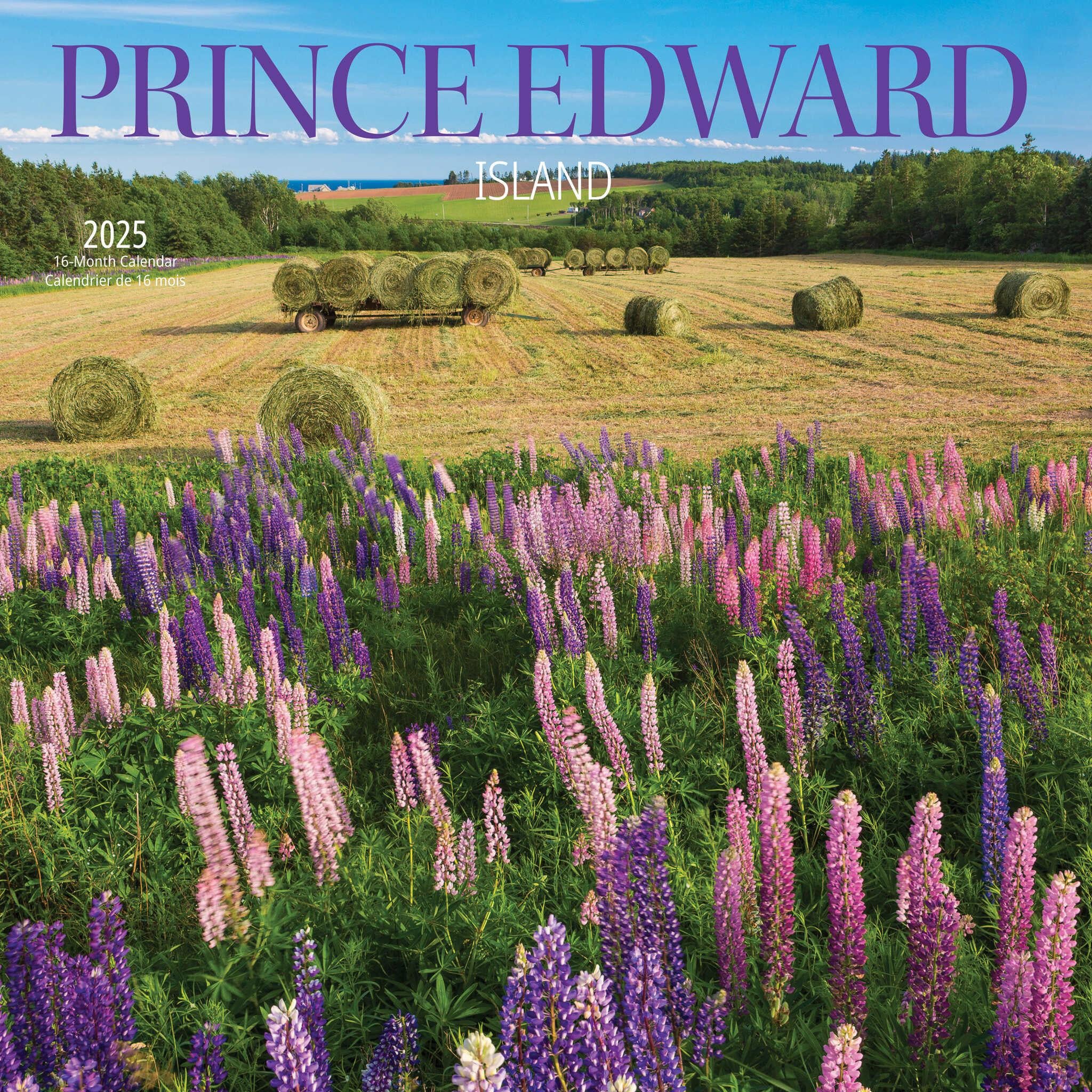 Prince Edward Island Wall 2025 Calendar