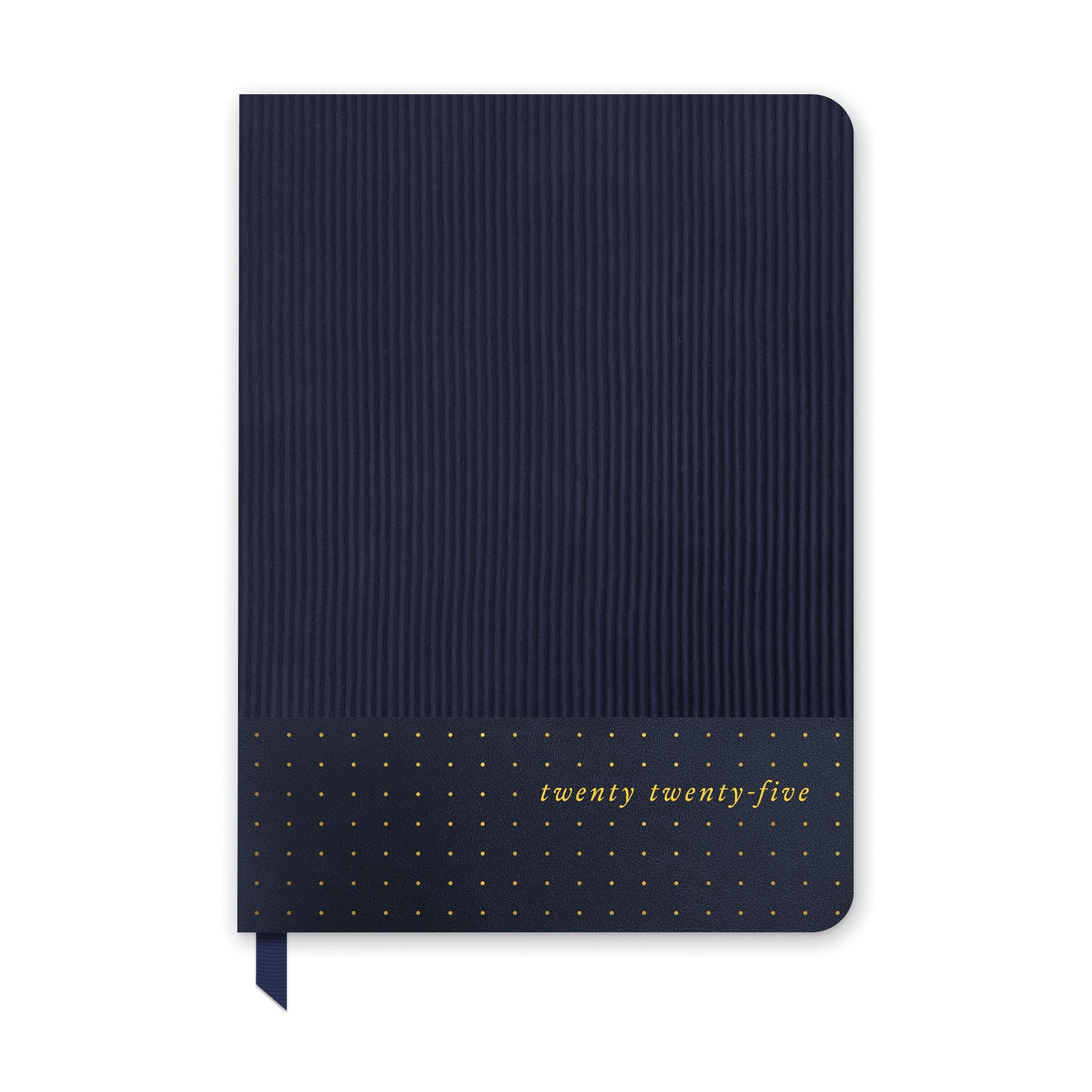 Dots On Twilight Blue Planner 2025 Calendar