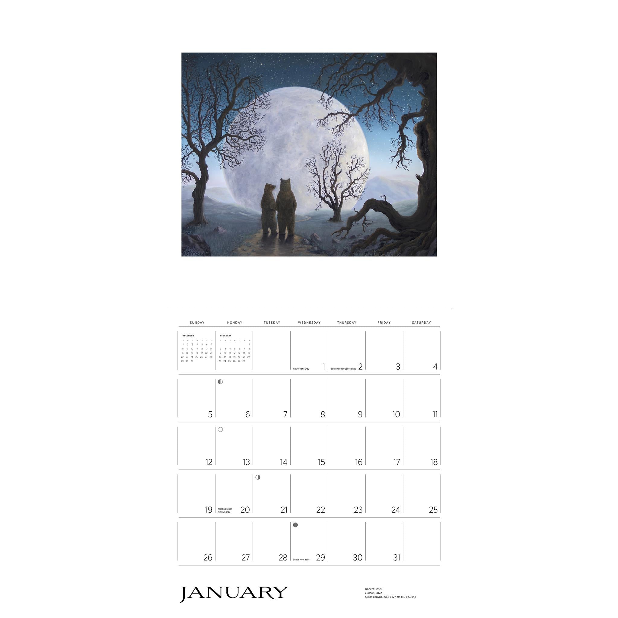 Spirit The Paintings Of Robert Bissell Wall 2025 Calendar