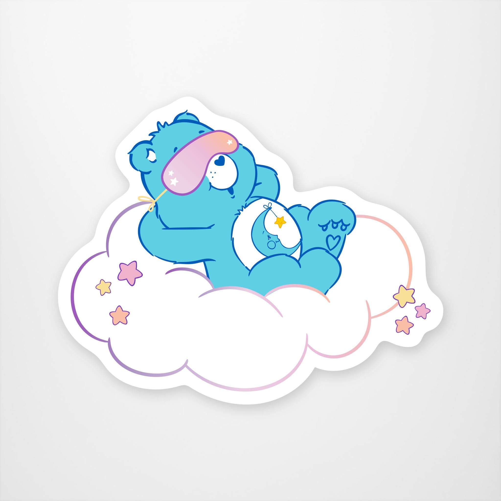 Bedtime Bear Vinyl Sticker