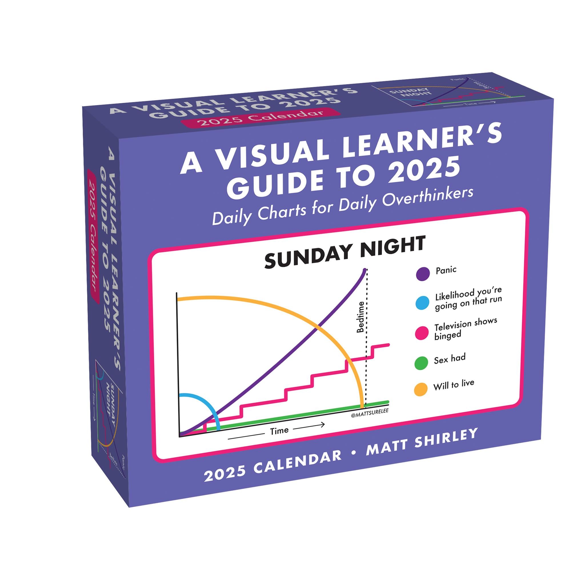 Visual Learners Guide To 2025 Box 2025 Calendar