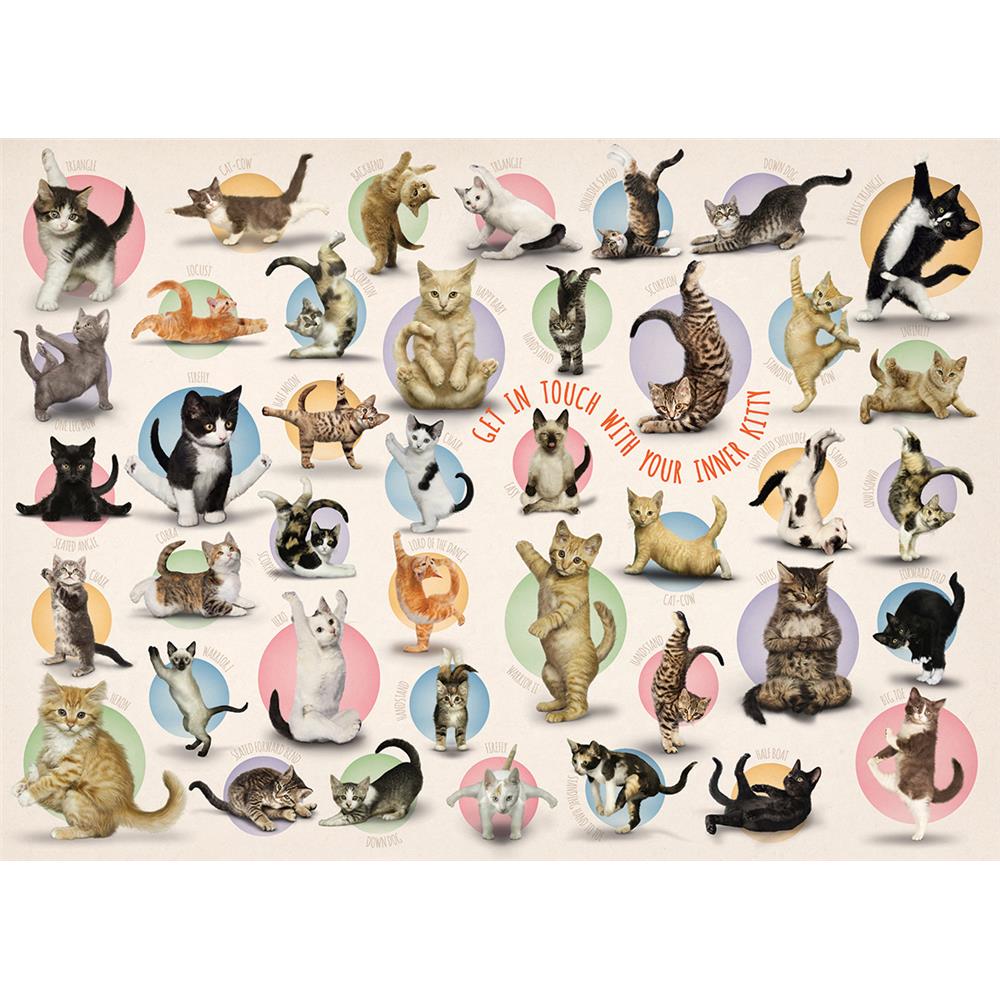 Yoga Kittens 300 Piece Puzzle