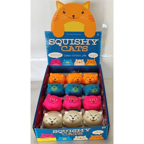 Squishy Cats Assorted Colours