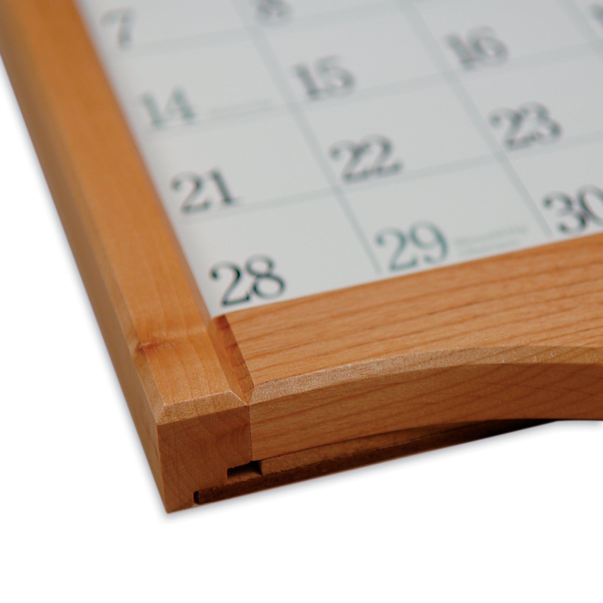 Oak Wooden Calendar Frame