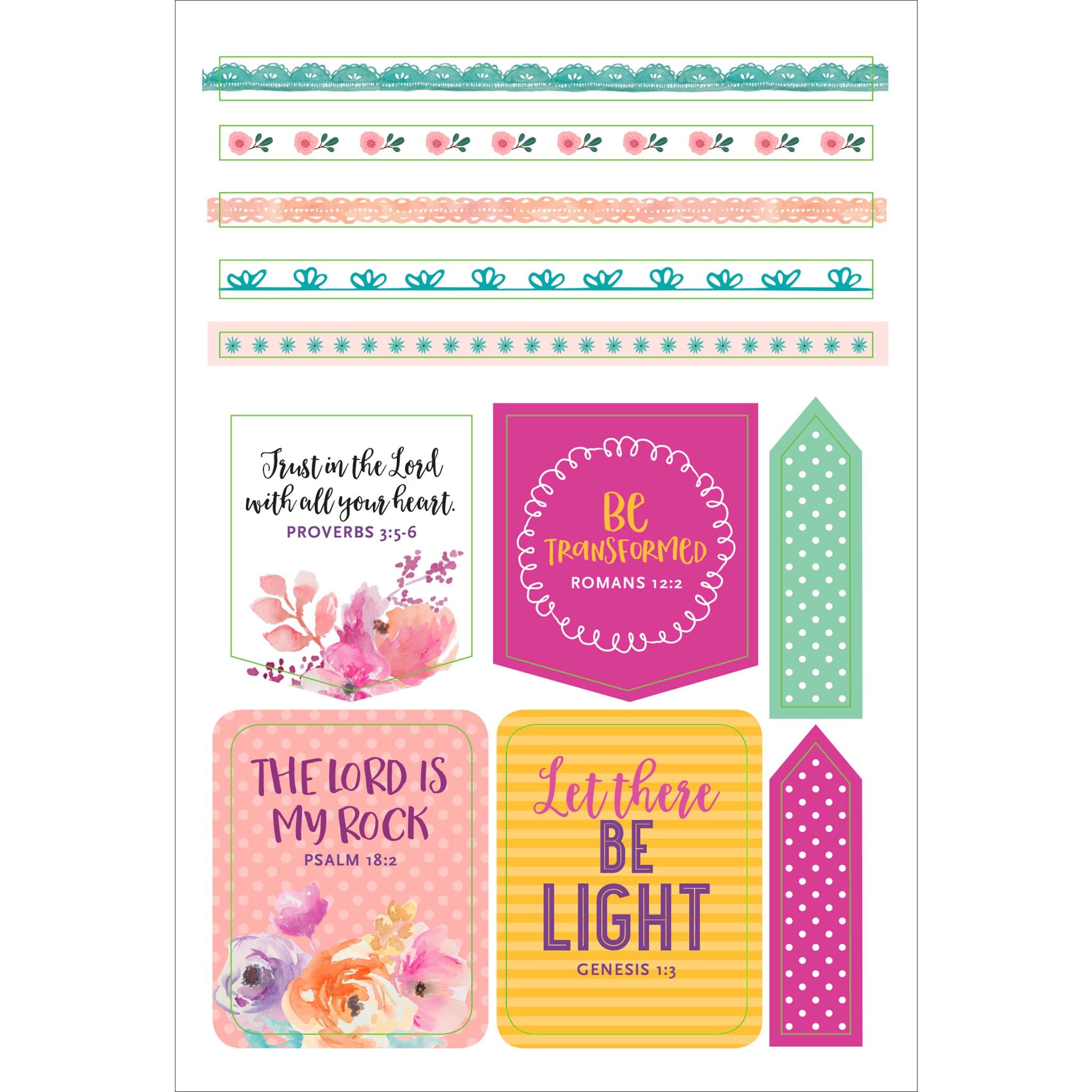 Faith Planner Stickers