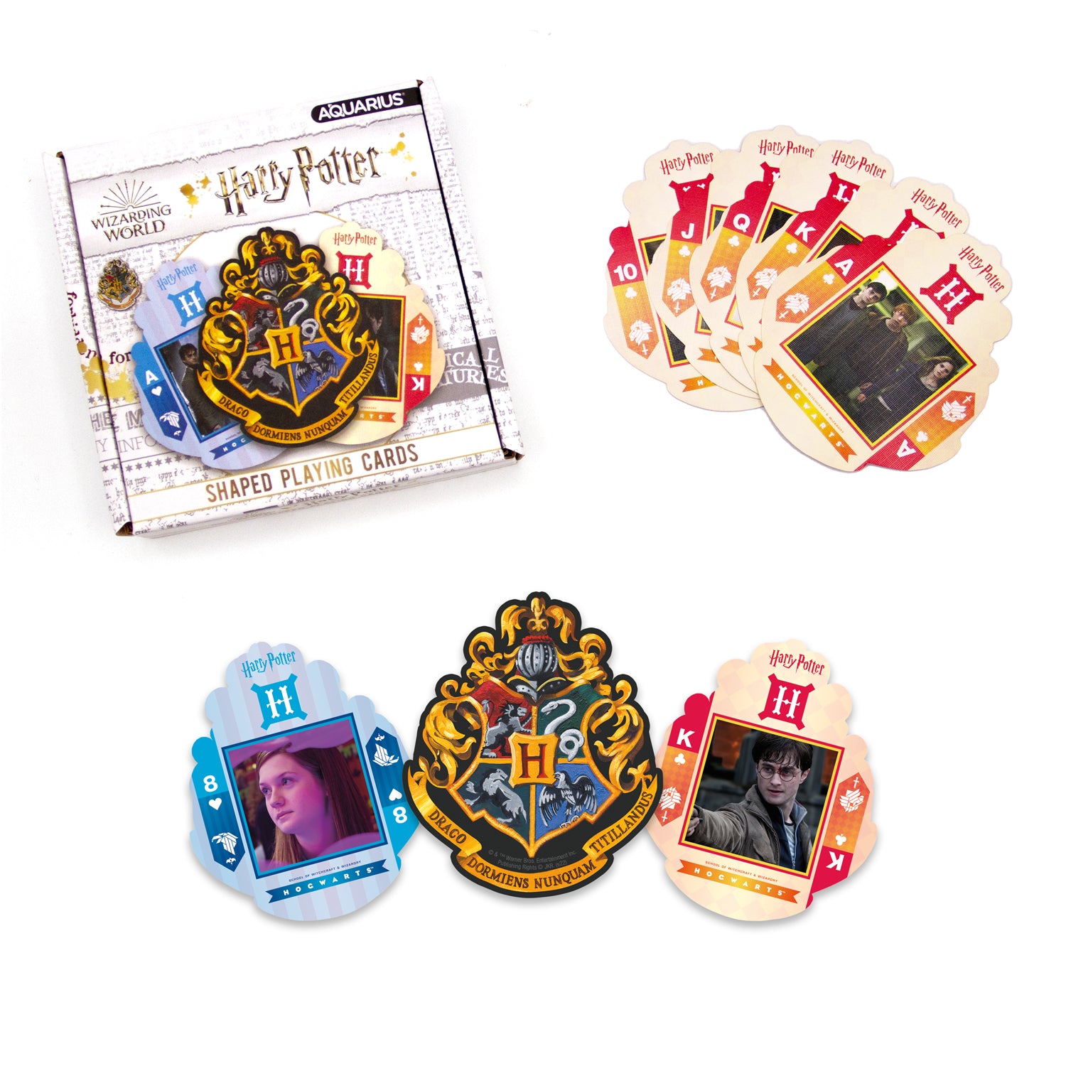 Harry Potter Shaped Playing Cards