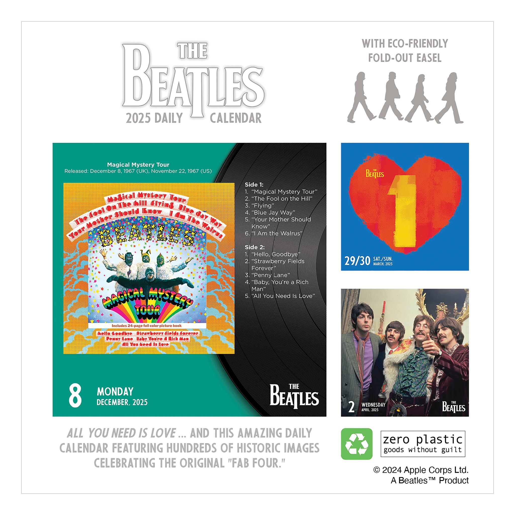 Beatles Box 2025 Calendar