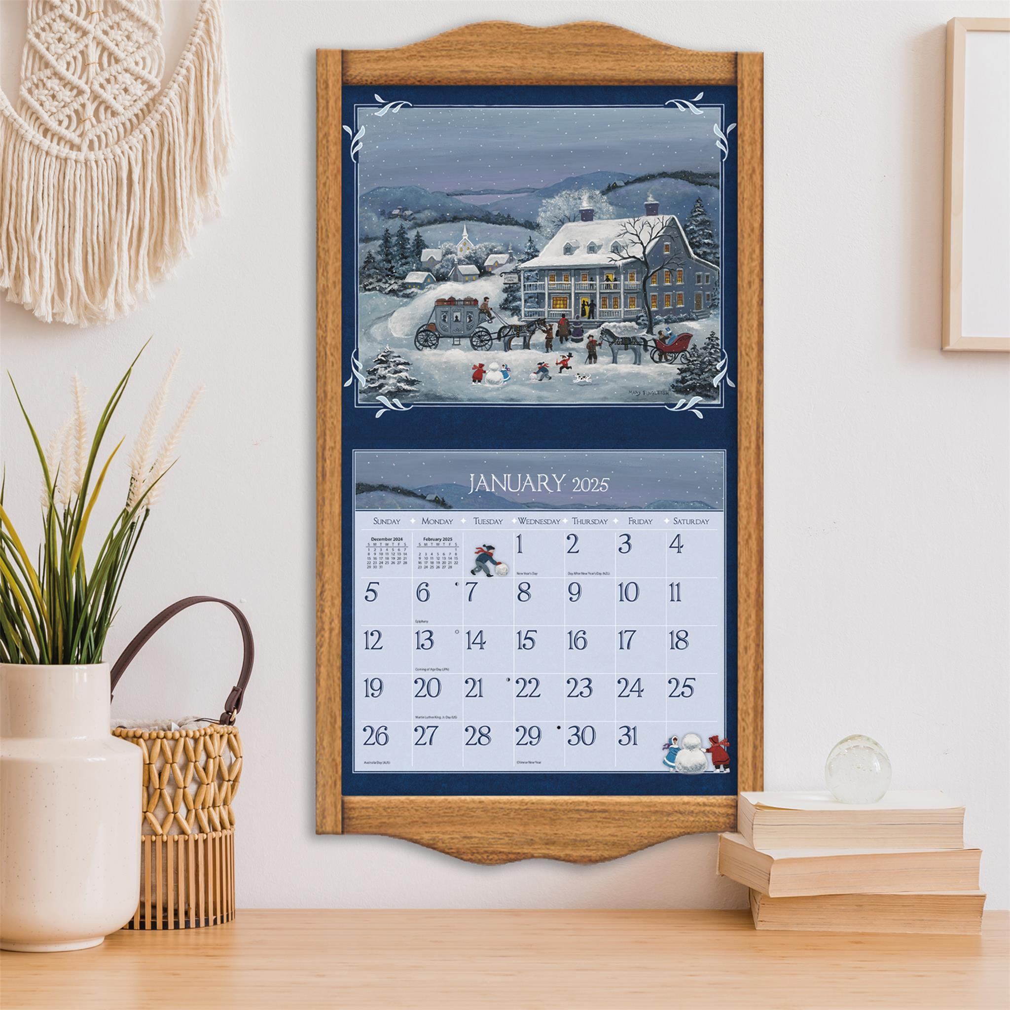 Lang Folk Art Wall 2025 Calendar - Online Exclusive