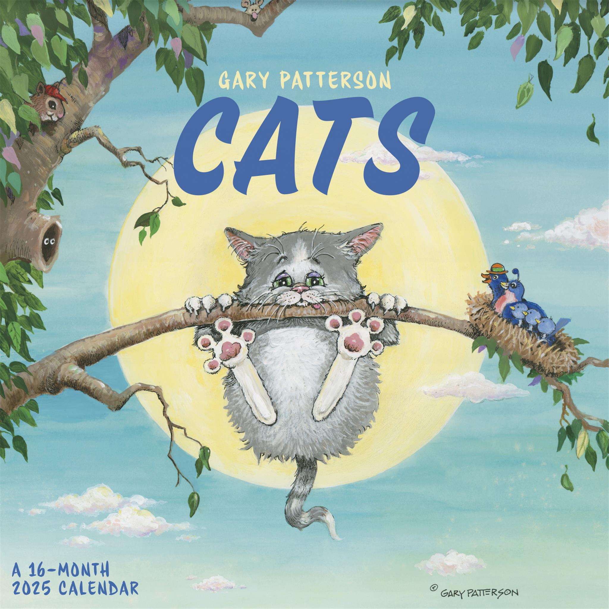 Cats Gary Patterson Mini 2025 Calendar