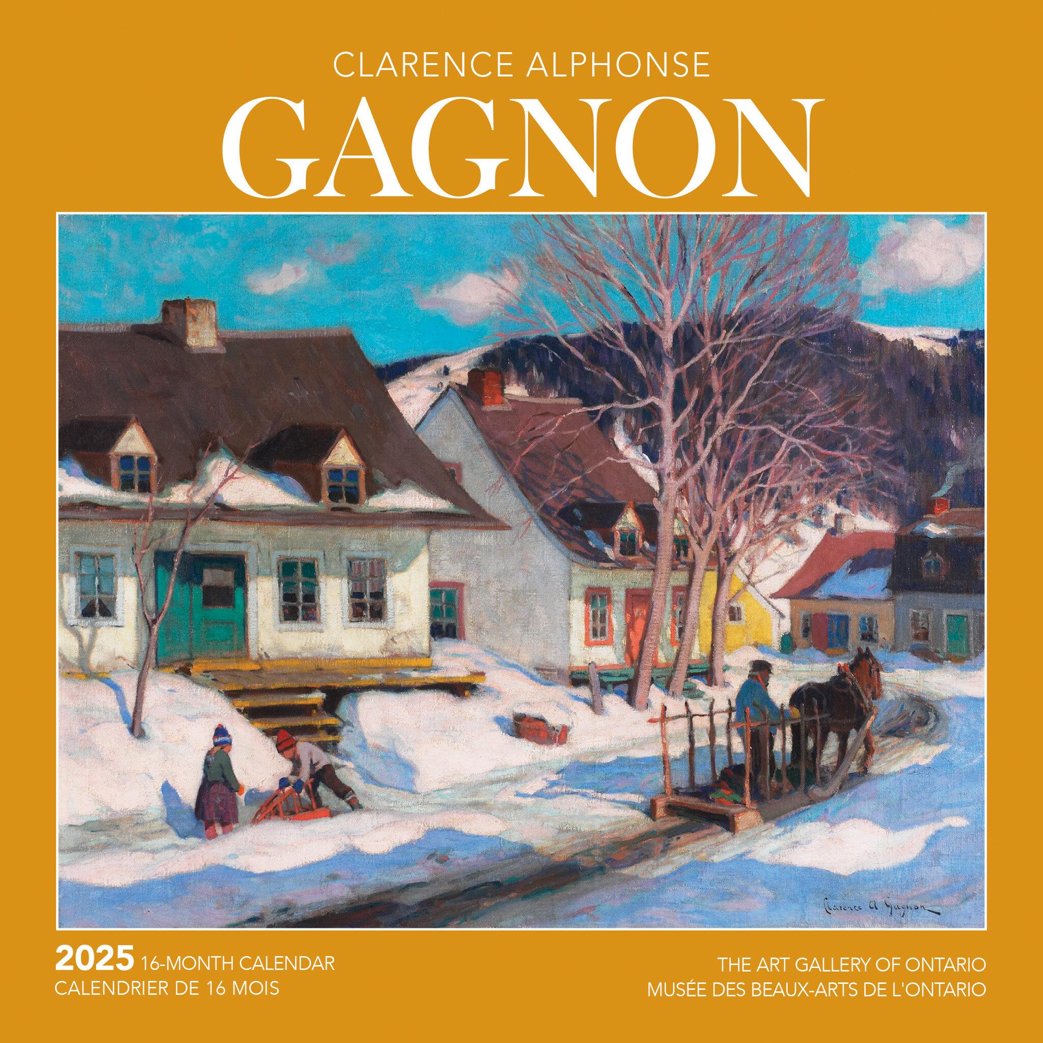 Clarence Gagnon Ago Multilingual Mini 2025 Calendar - Online Exclusive