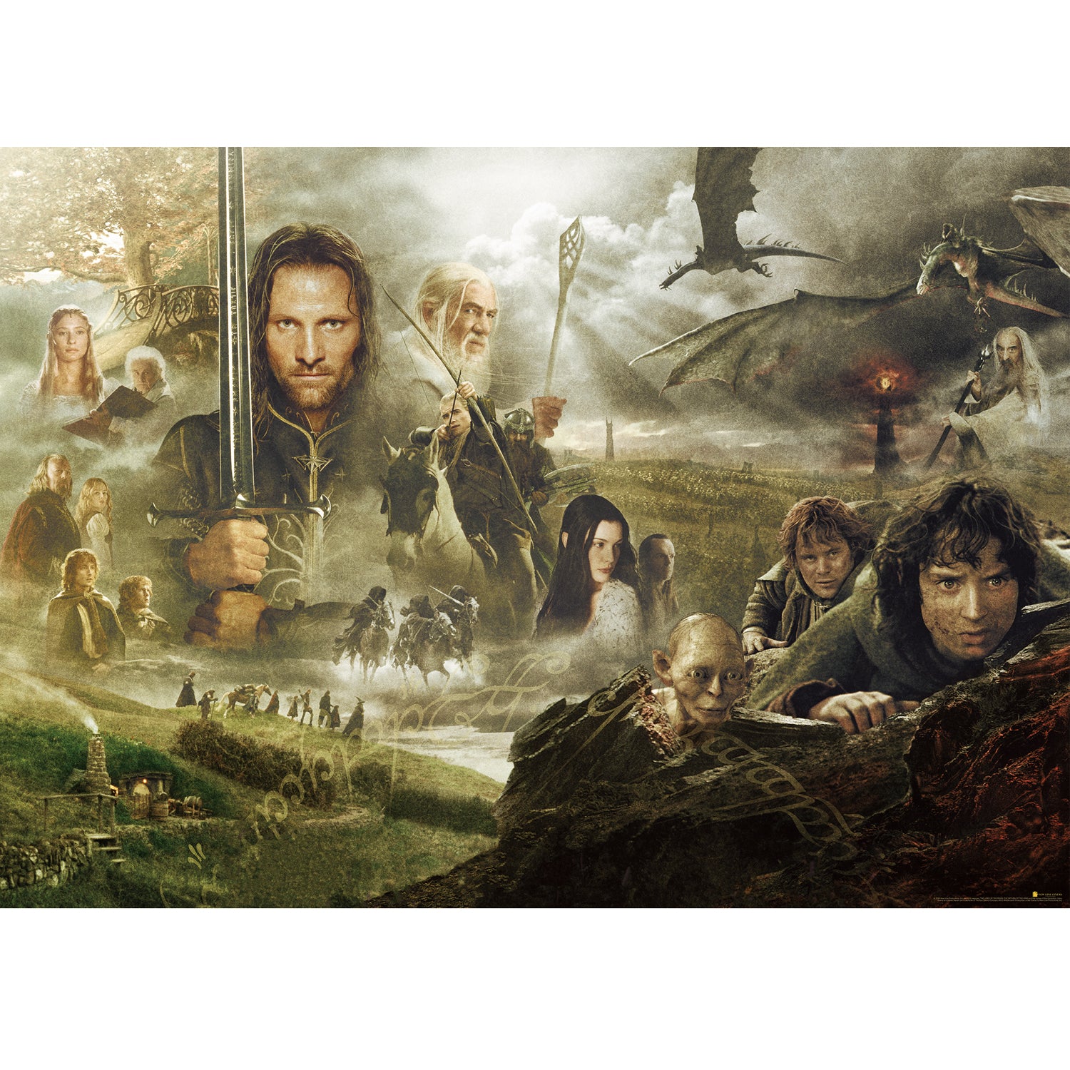 Lord of the Rings 3000 Piece Puzzle