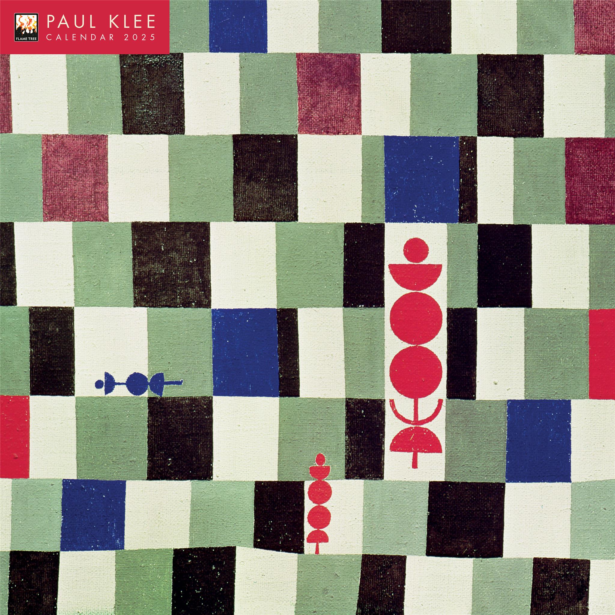 Paul Klee Wall 2025 Calendar - Online Exclusive