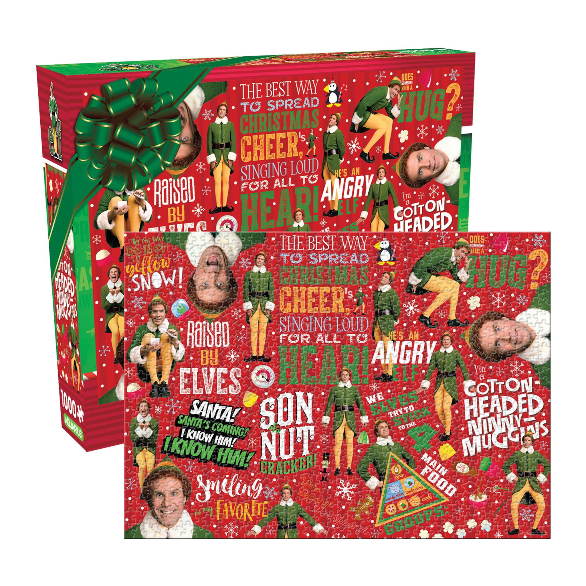 Elf Christmas Cheer 1000 Piece Puzzle