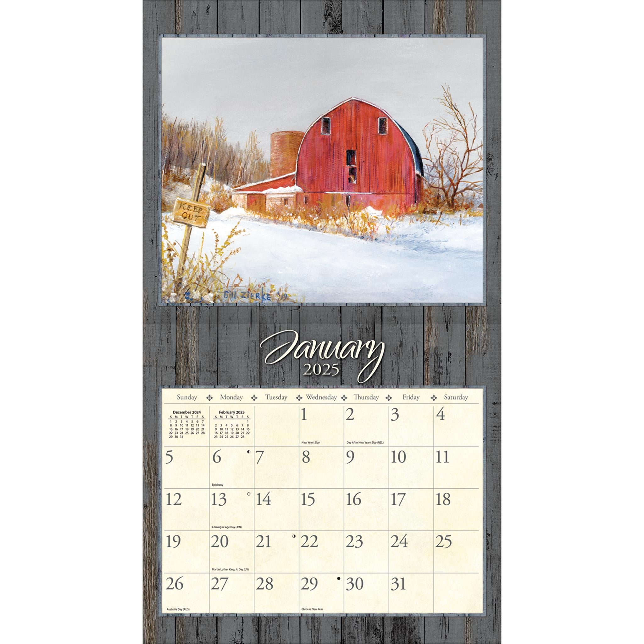 On The Farm Wall 2025 Calendar - Online Exclusive