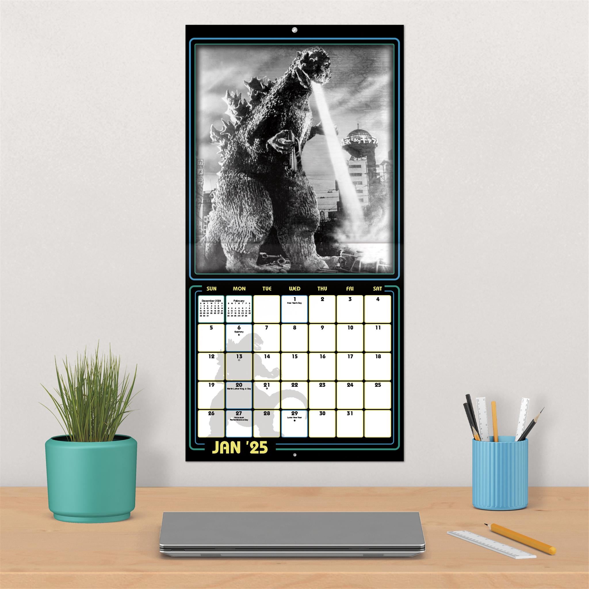 Godzilla Classic Wall 2025 Calendar - Online Exclusive