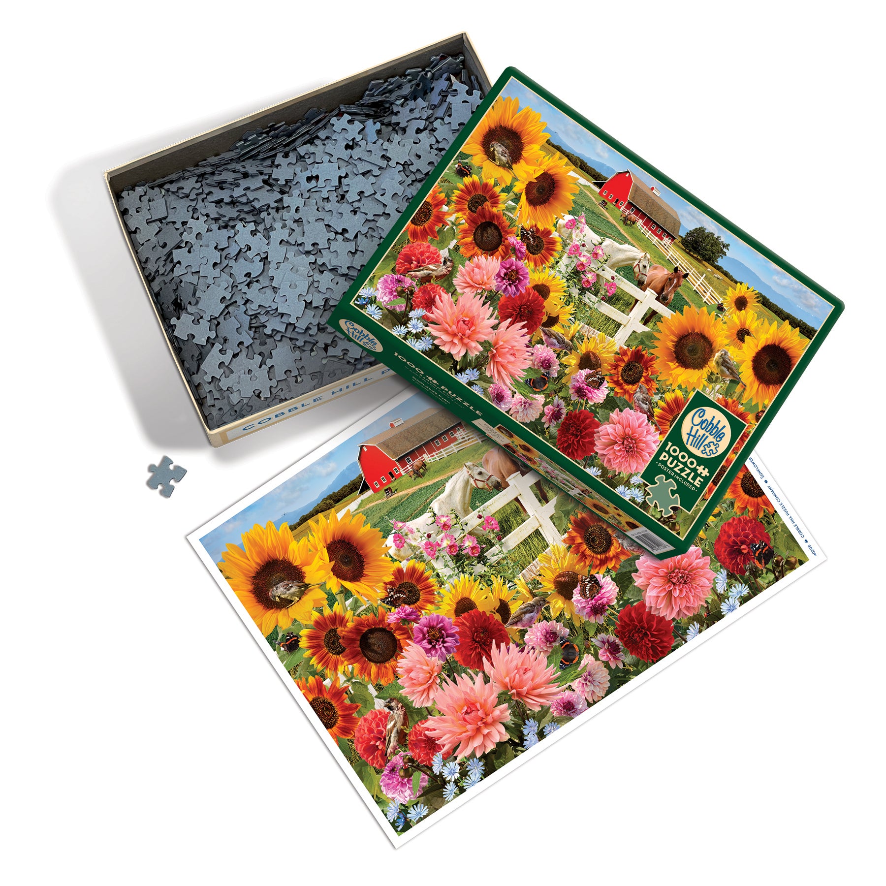 Sunflower Farm 1000 Piece Puzzle