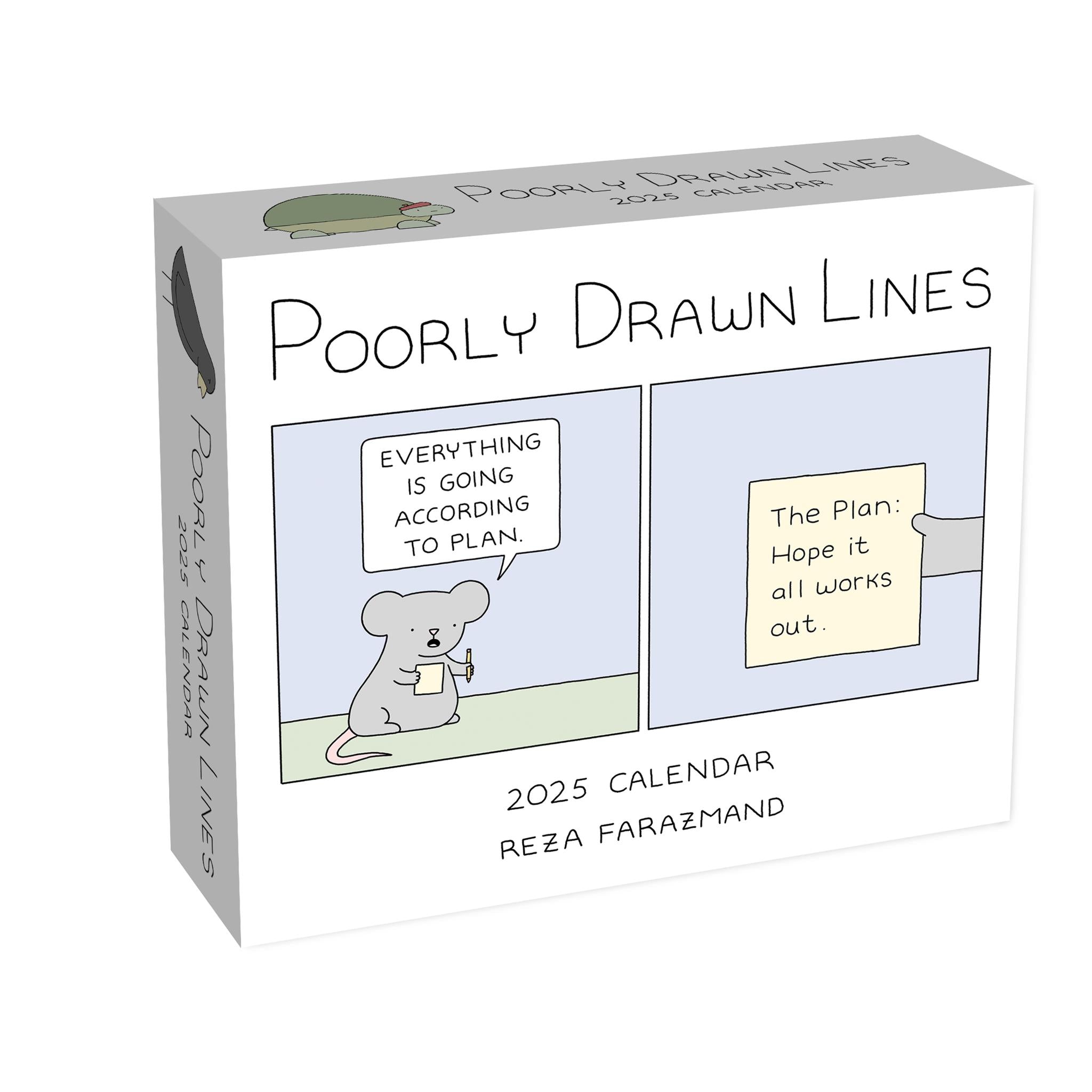 Poorly Drawn Lines Box 2025 Calendar - Online Exclusive