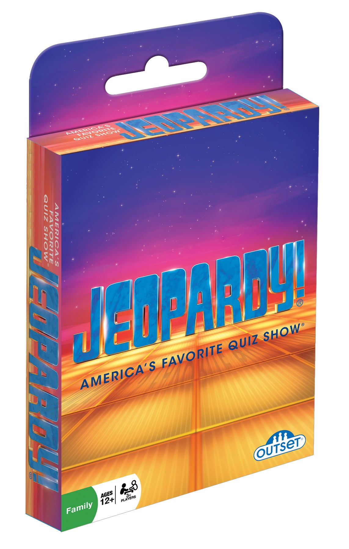 Jeopardy Card Game