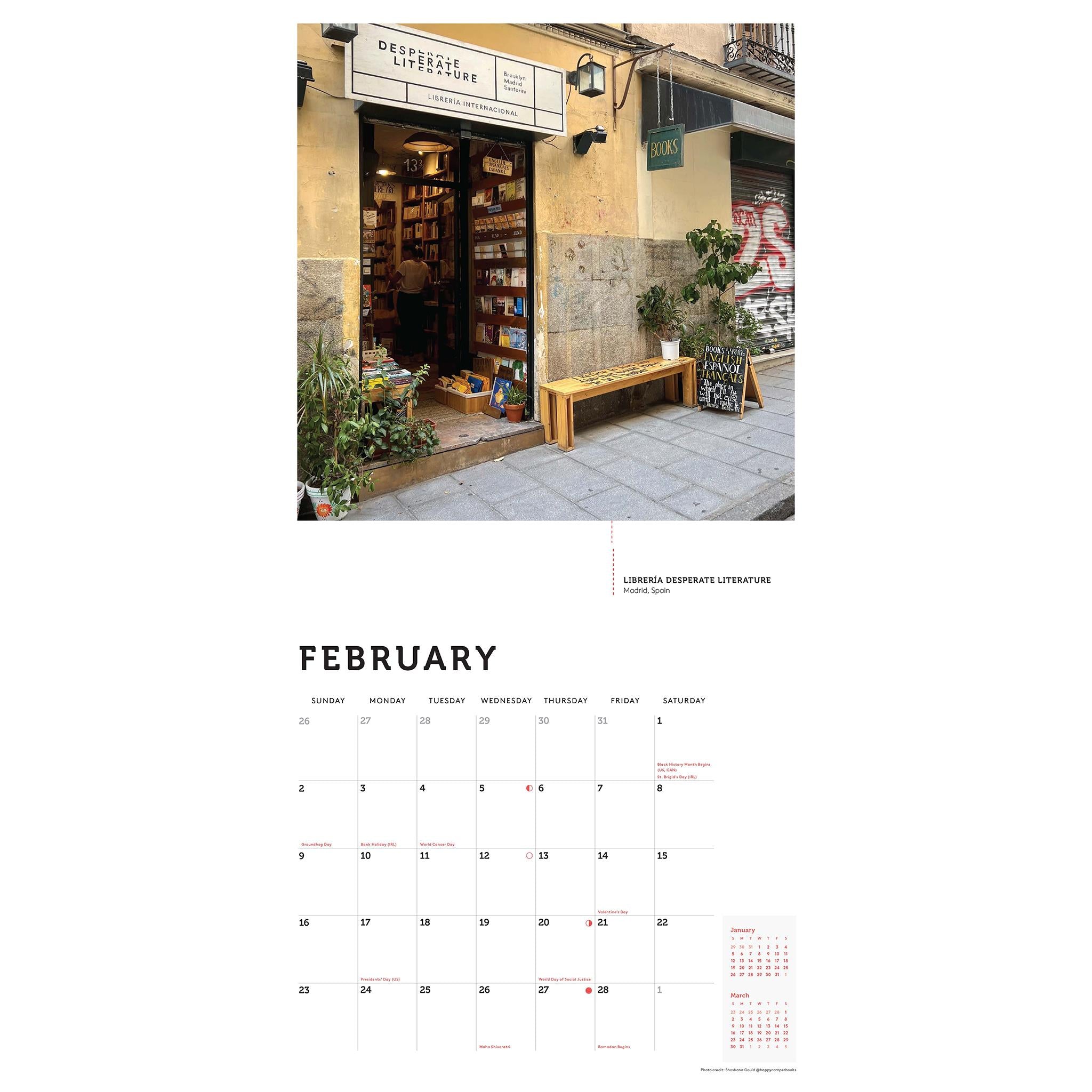 This Is My Bookstore Wall 2025 Calendar - Online Exclusive