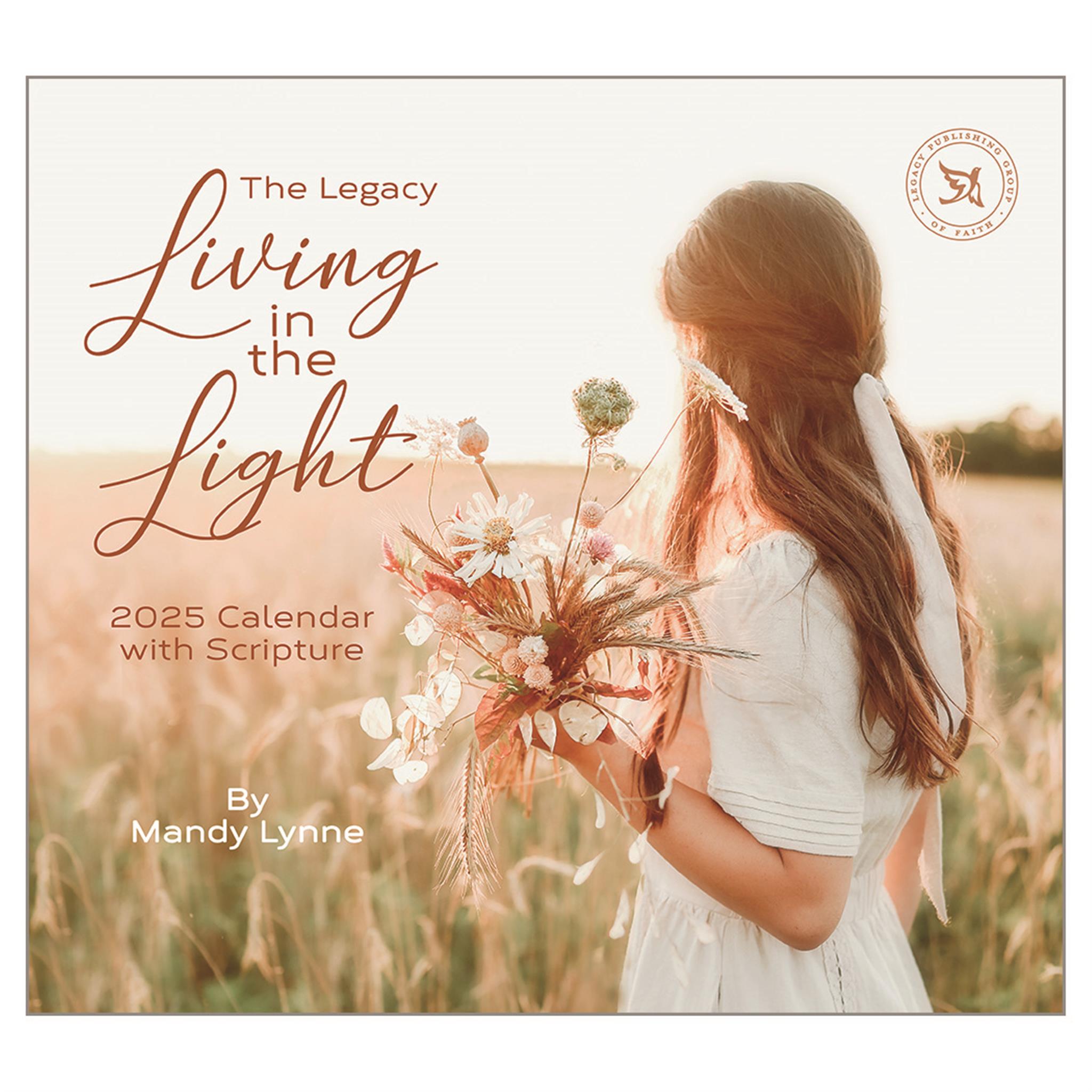 Living In The Light Wall 2025 Calendar - Online Exclusive