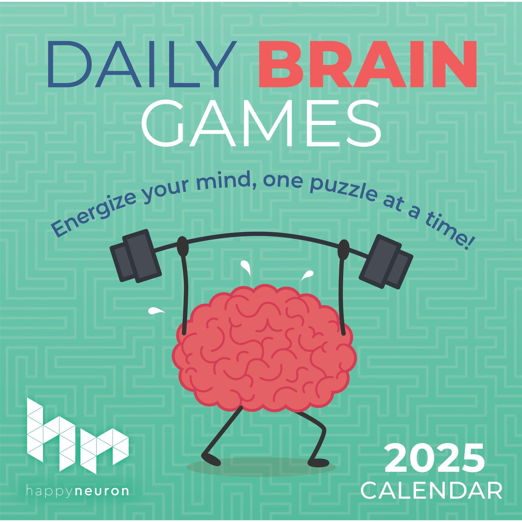 Daily Brain Games Box 2025 Calendar - Online Exclusive