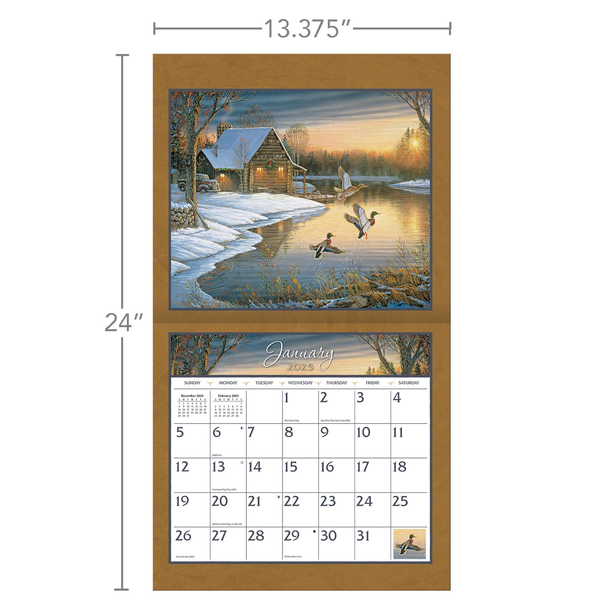 Meadowland Wall 2025 Calendar - Online Exclusive