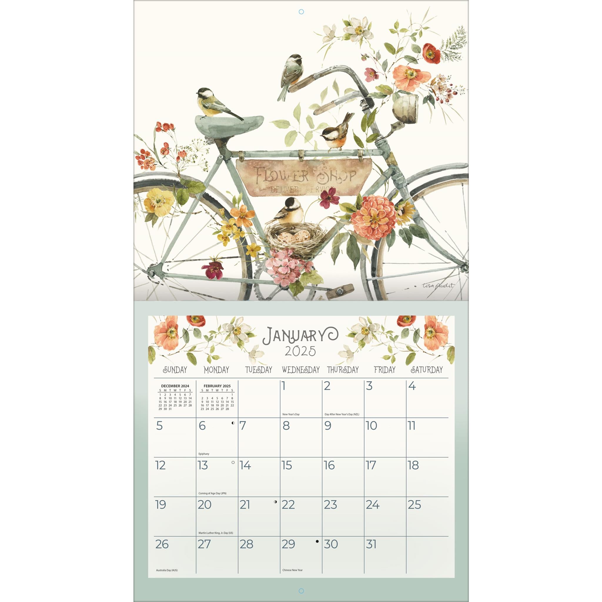 A Beautiful Ride Special Edition with Print Wall 2025 Calendar