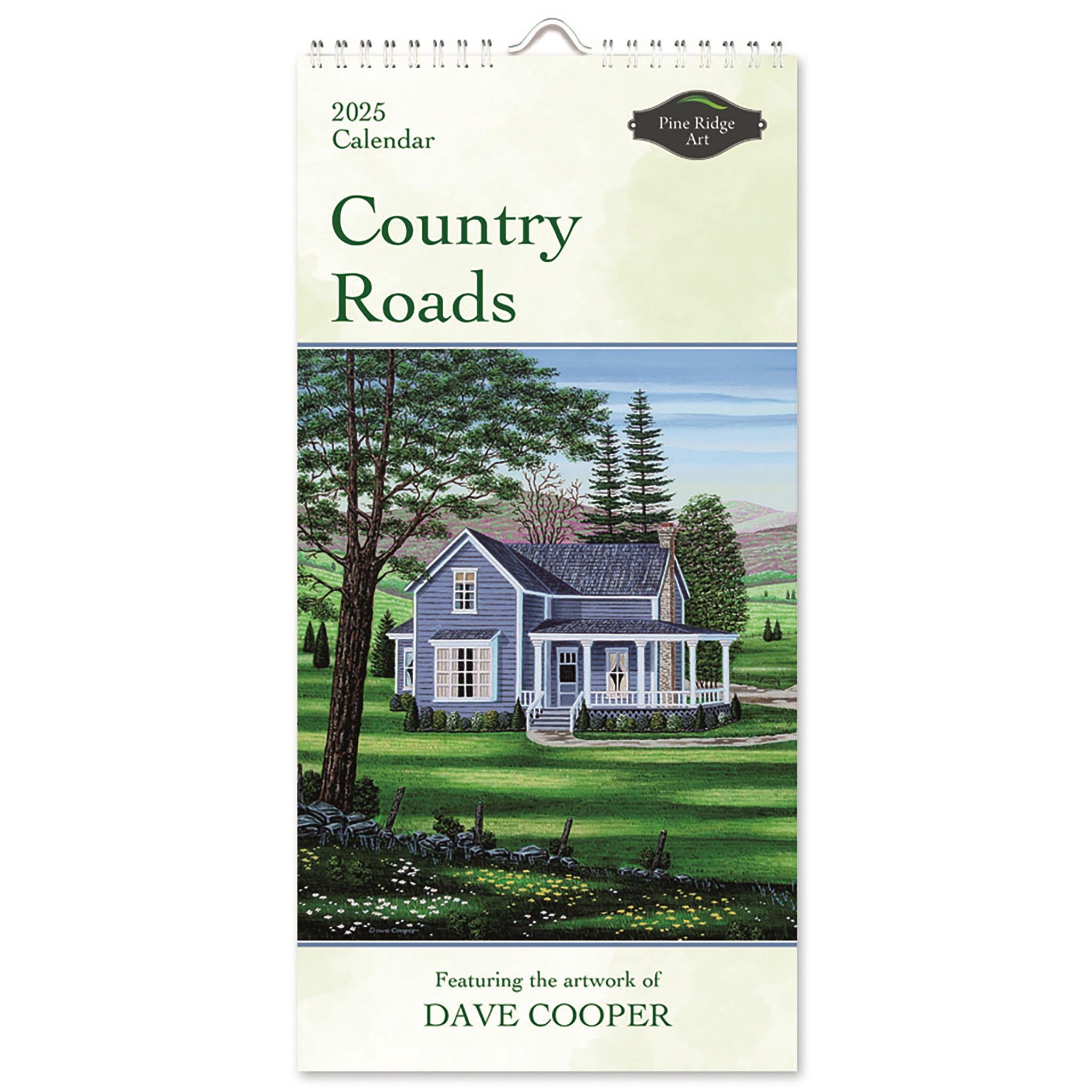 Country Roads Wall 2025 Calendar product image | Calendar Club Canada