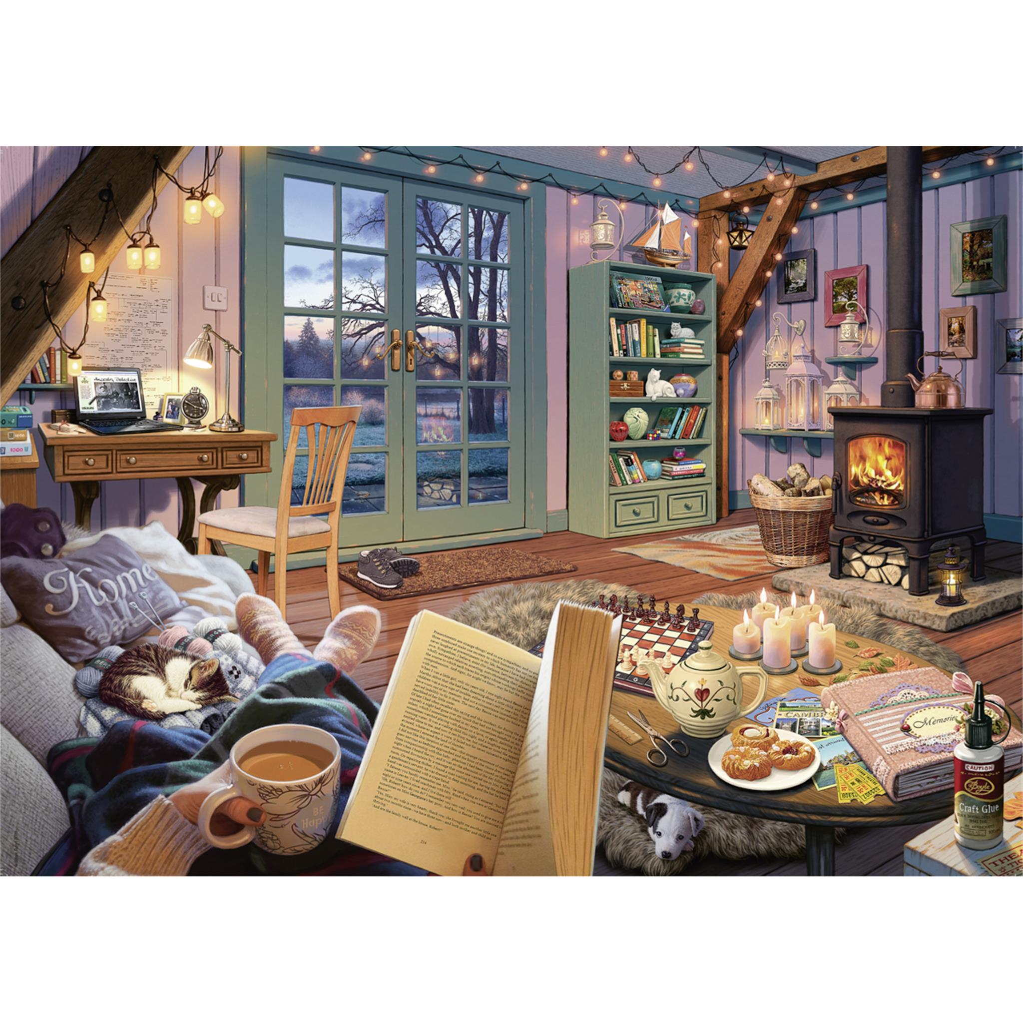 Cozy Retreat 500 Piece Puzzle