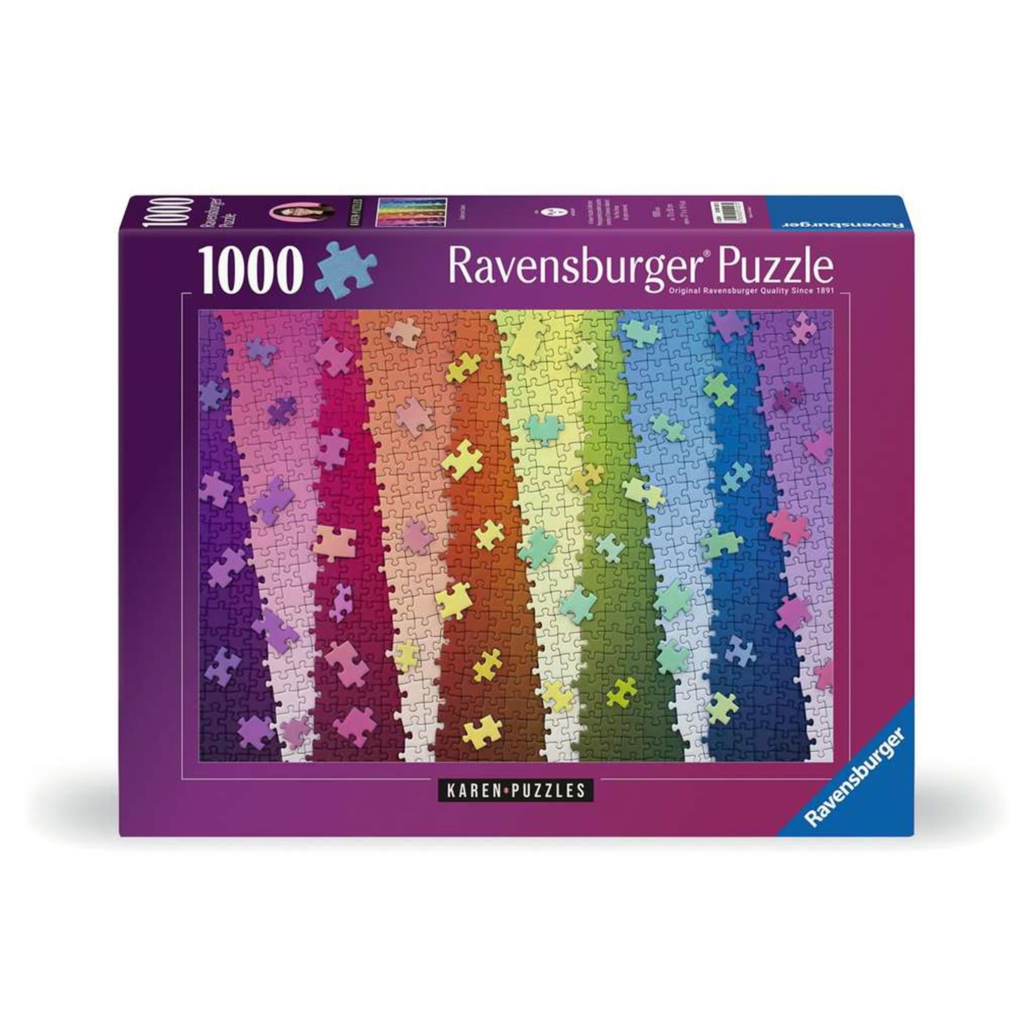 Colors on Colors 1000 Piece Puzzle Ravensburger