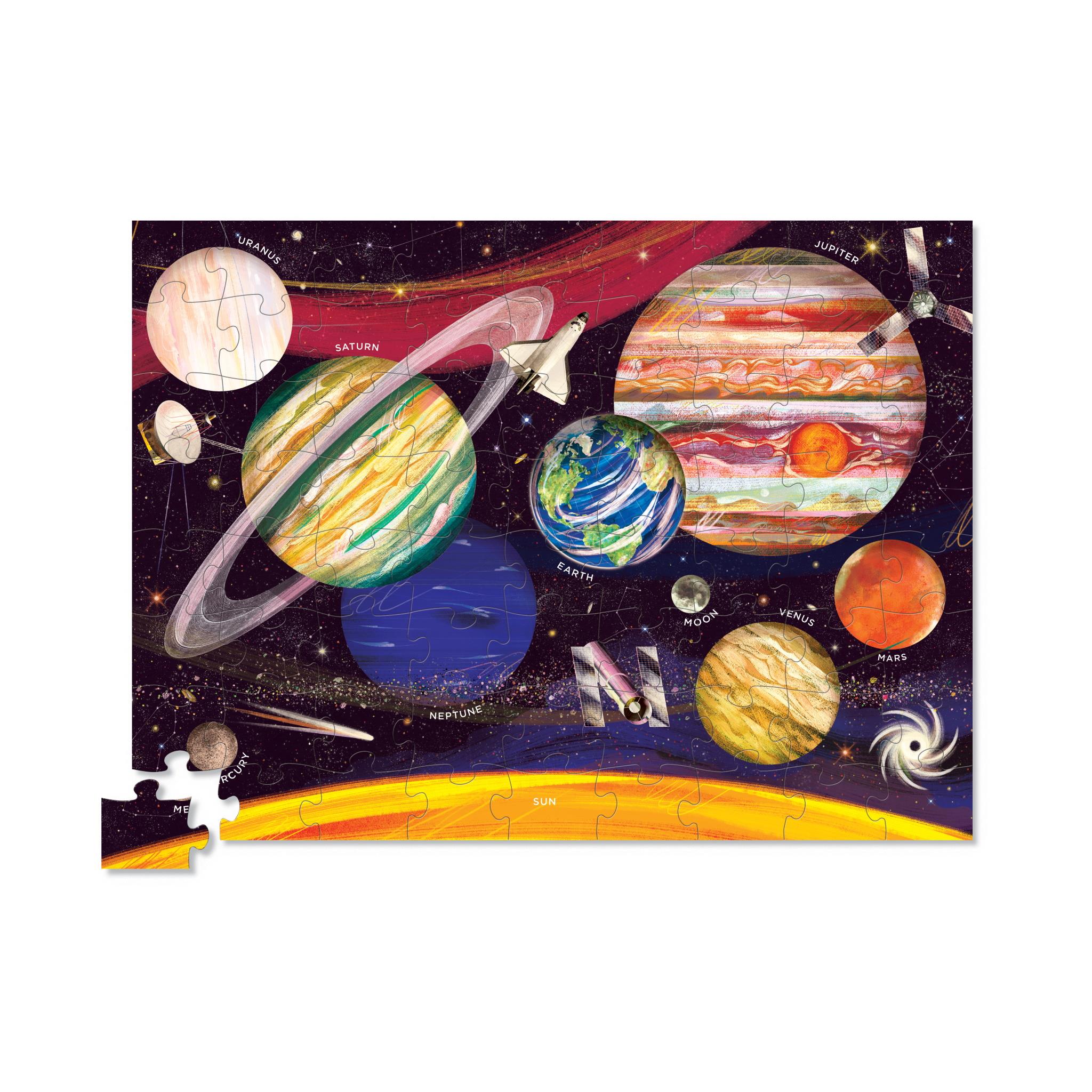 Realistic Solar System 72 Piece Puzzle