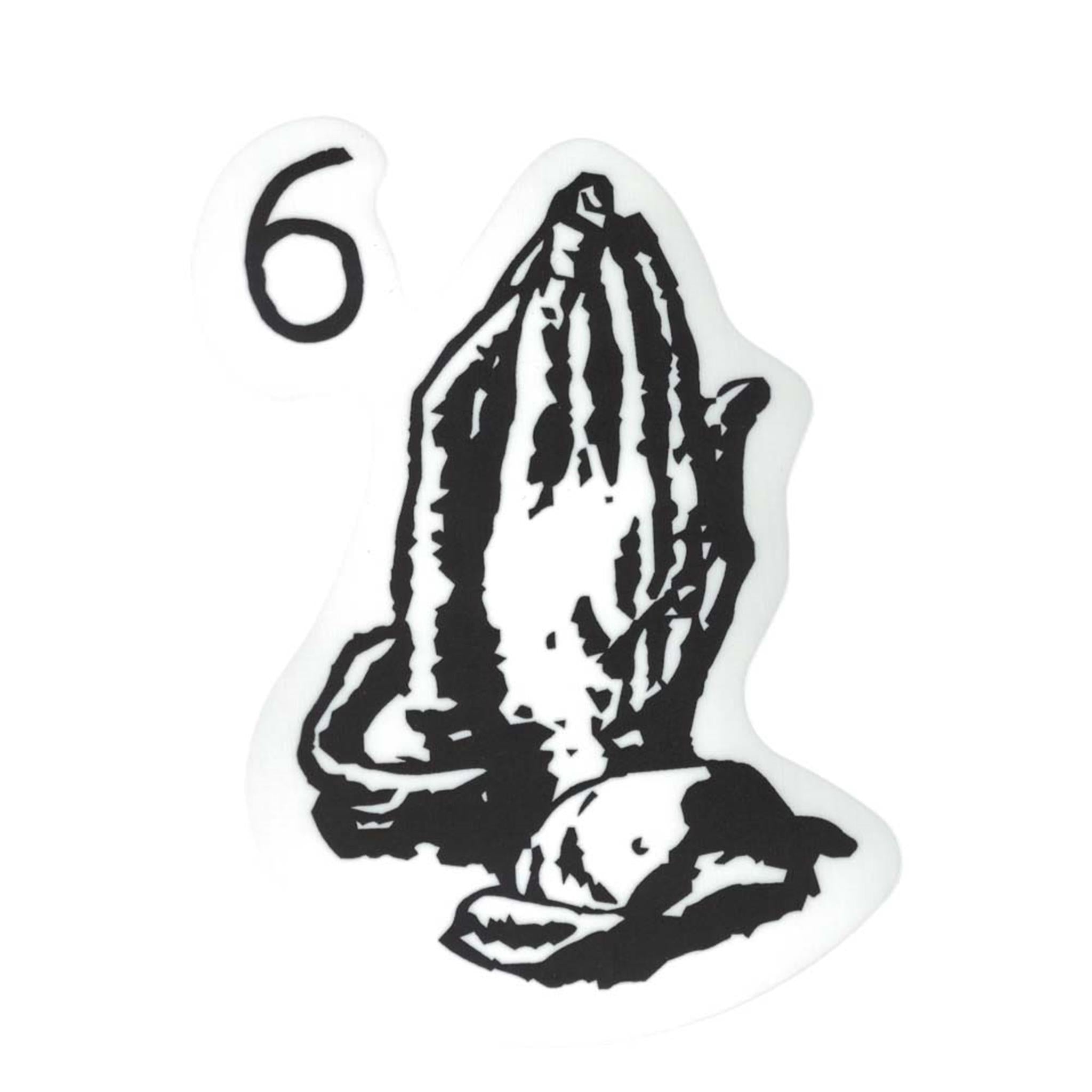 6 God Vinyl Sticker