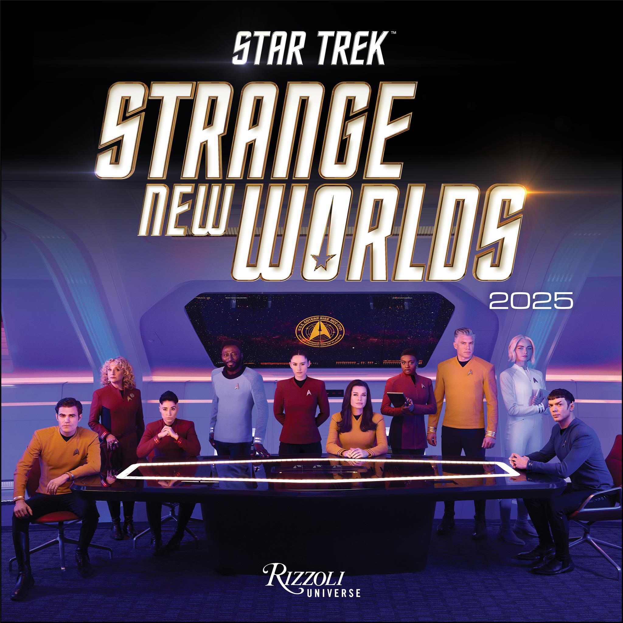 Star Trek Strange New Worlds Wall 2025 Calendar - Online Exclusive