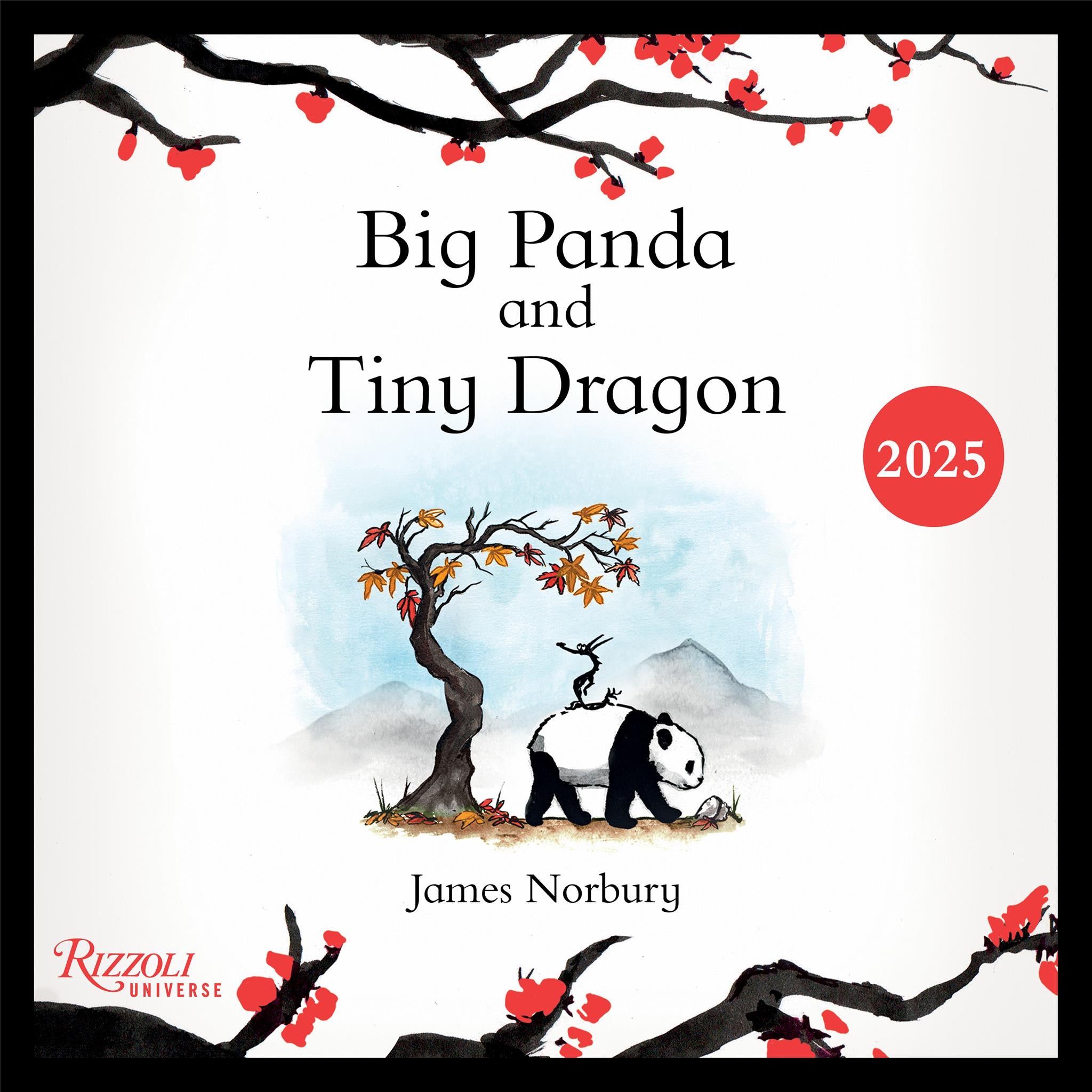 Big Panda And Tiny Dragon Wall 2025 Calendar - Online Exclusive